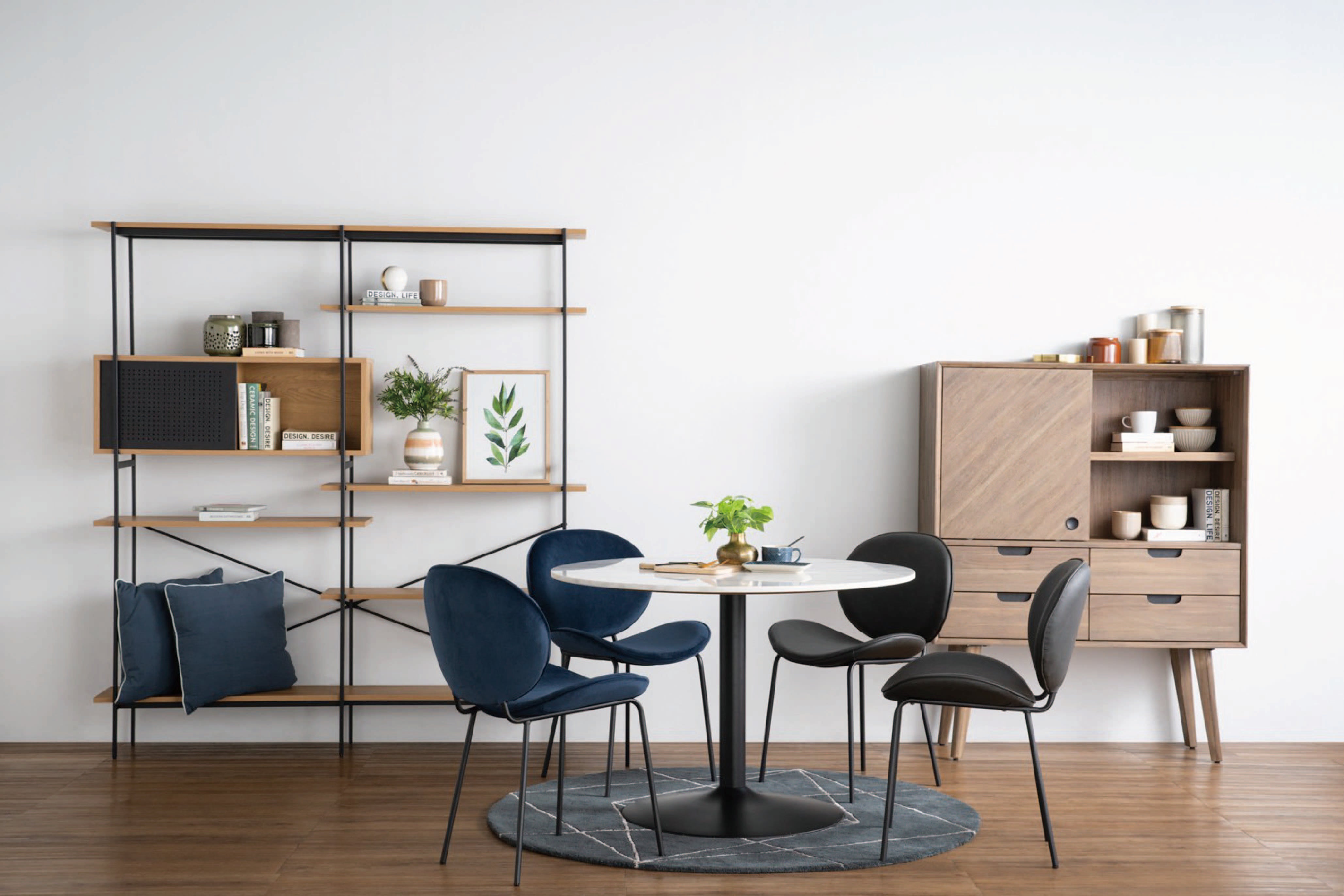 馬來西亞原裝進口實木傢俬 - LU系列 - KREMAN置物層架