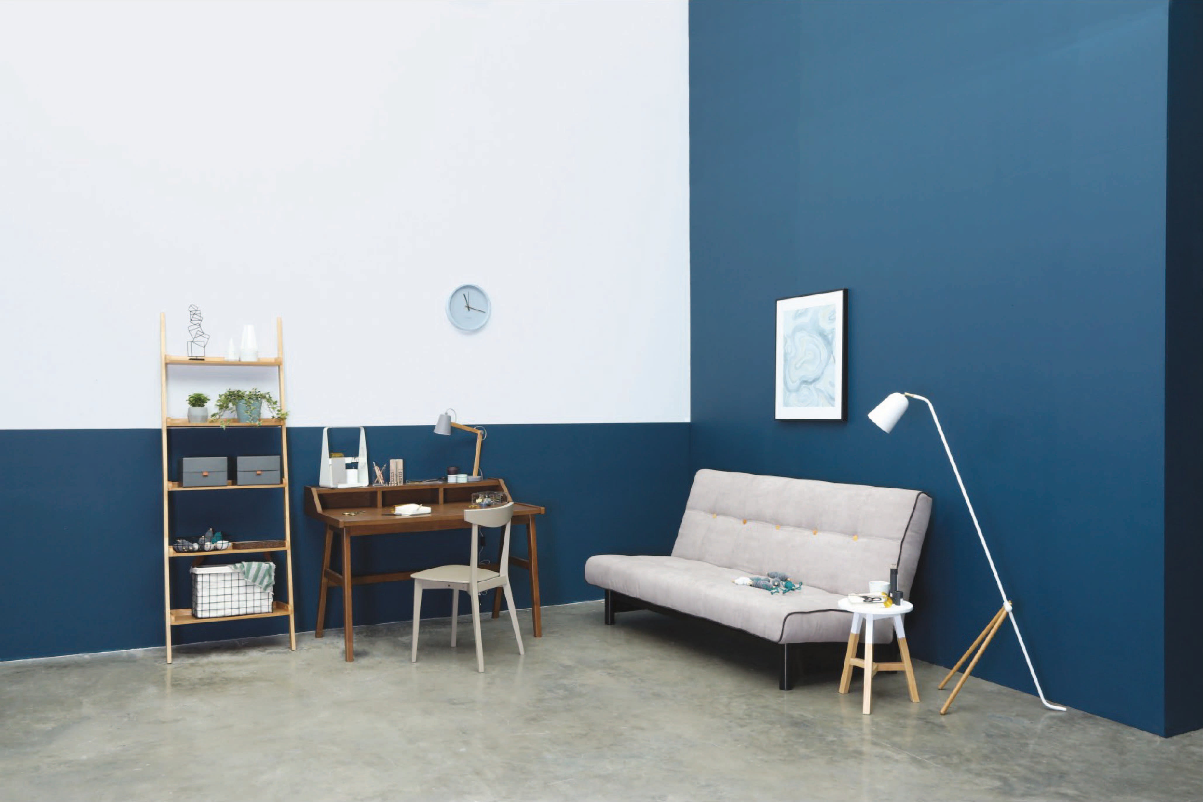 馬來西亞原裝進口實木傢俬 - NZ系列 - MILT梯式書架