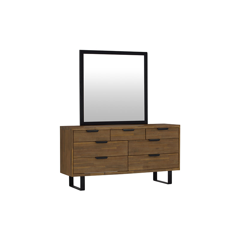 馬來西亞原裝進口實木傢俬 - F系列 - Brighton布萊頓黑邊牆鏡