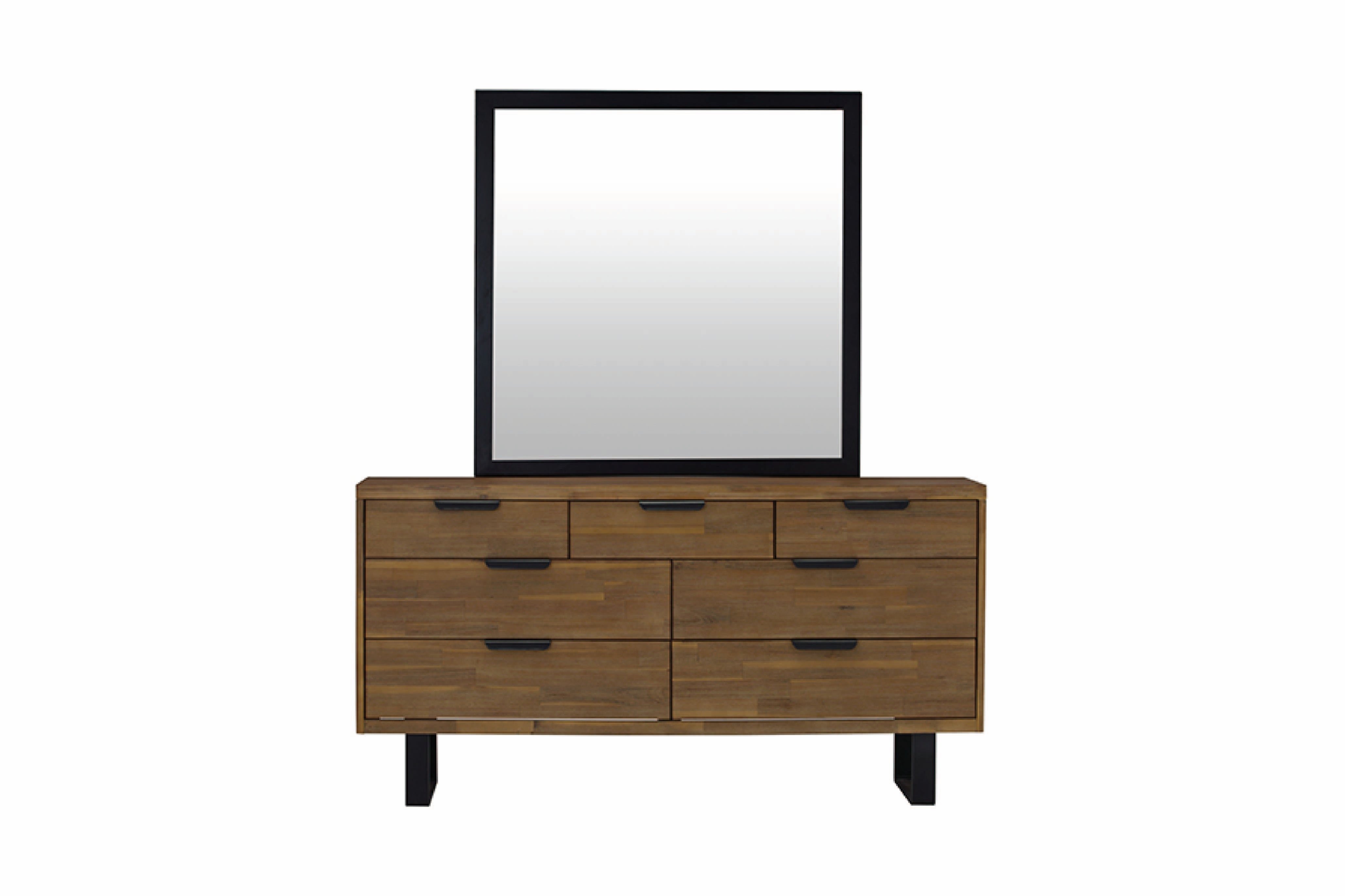 馬來西亞原裝進口實木傢俬 - F系列 - Brighton布萊頓黑邊牆鏡