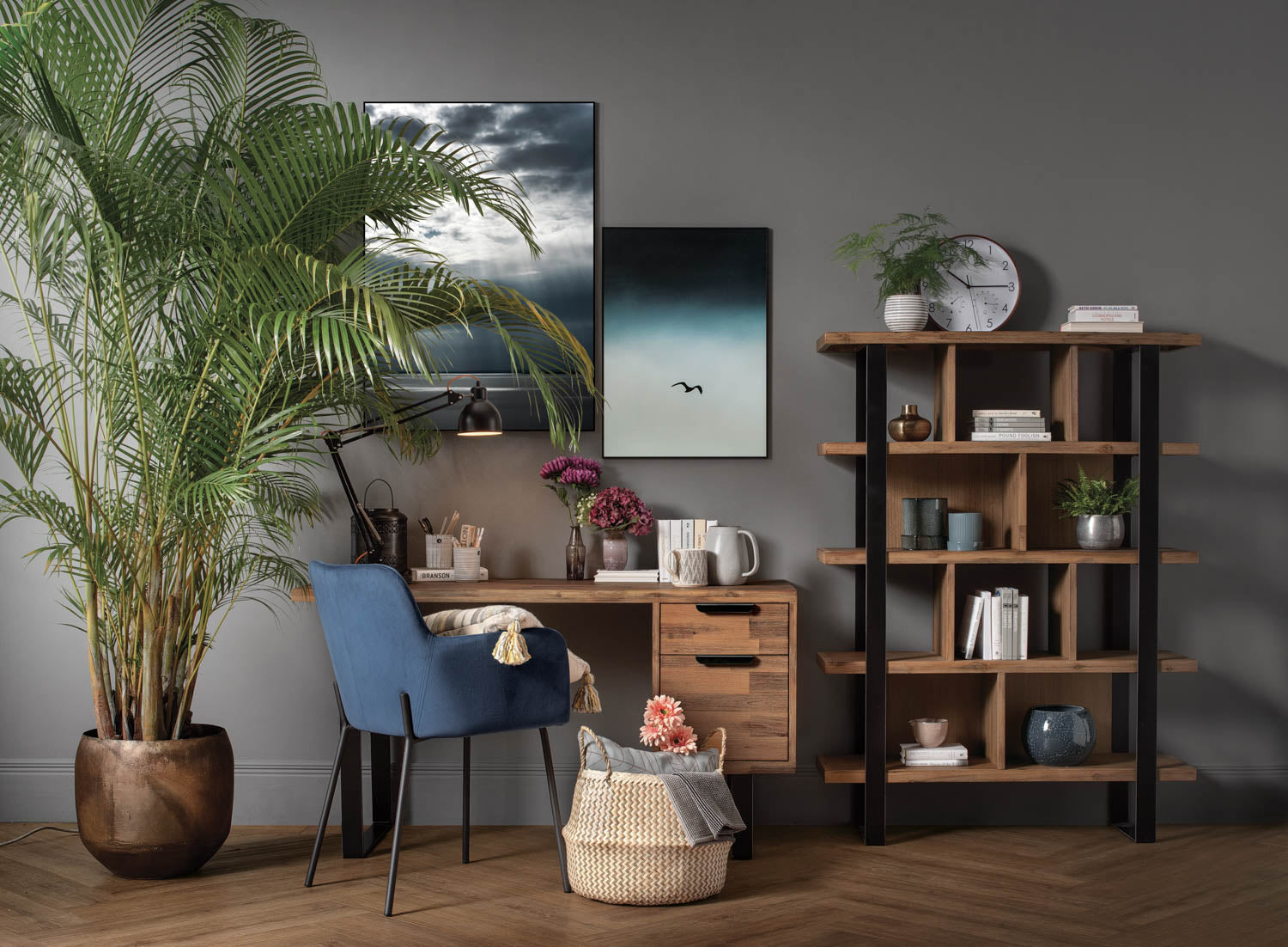 馬來西亞原裝進口實木傢俬 - F系列 - Brighton布萊頓書桌