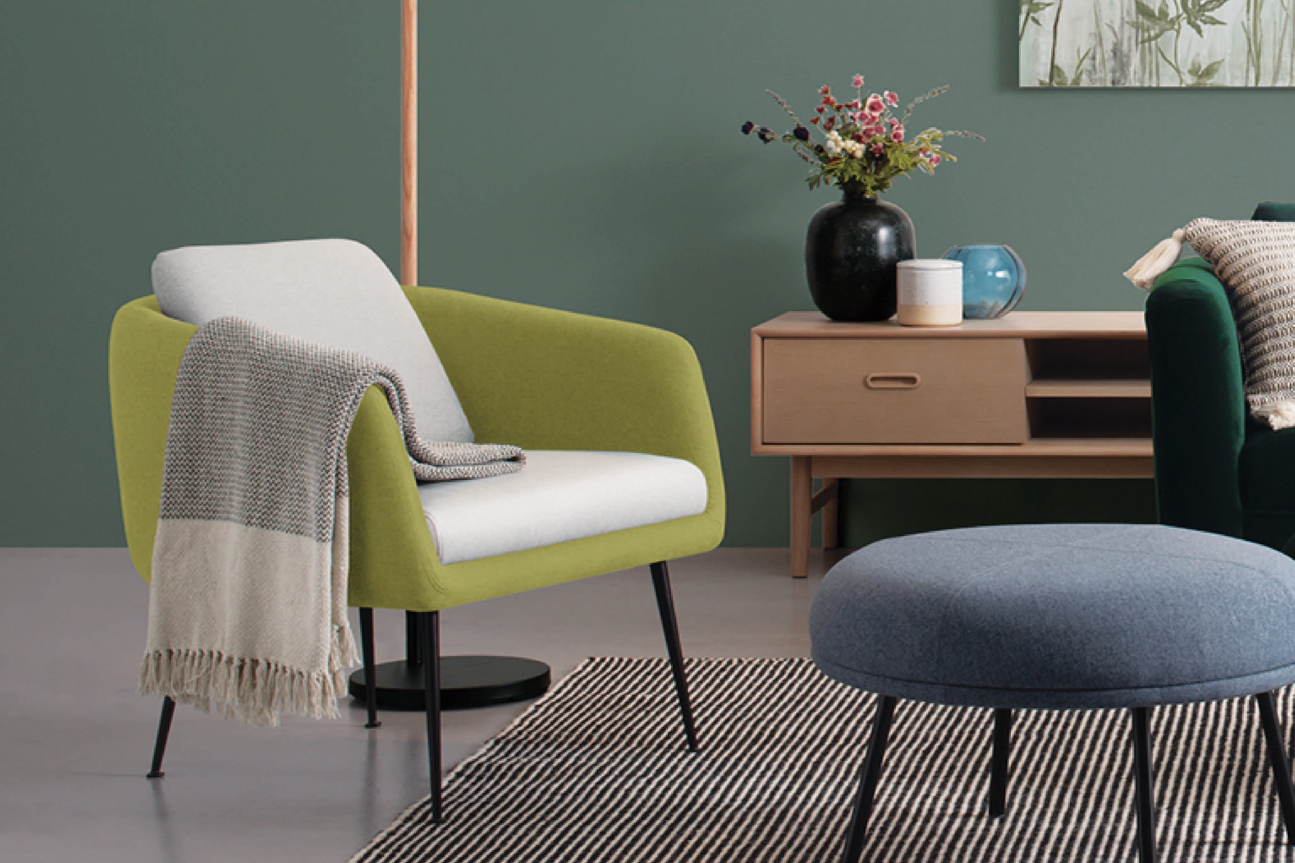 馬來西亞原裝進口實木傢俬 - LU系列 - COUGAR休閒椅