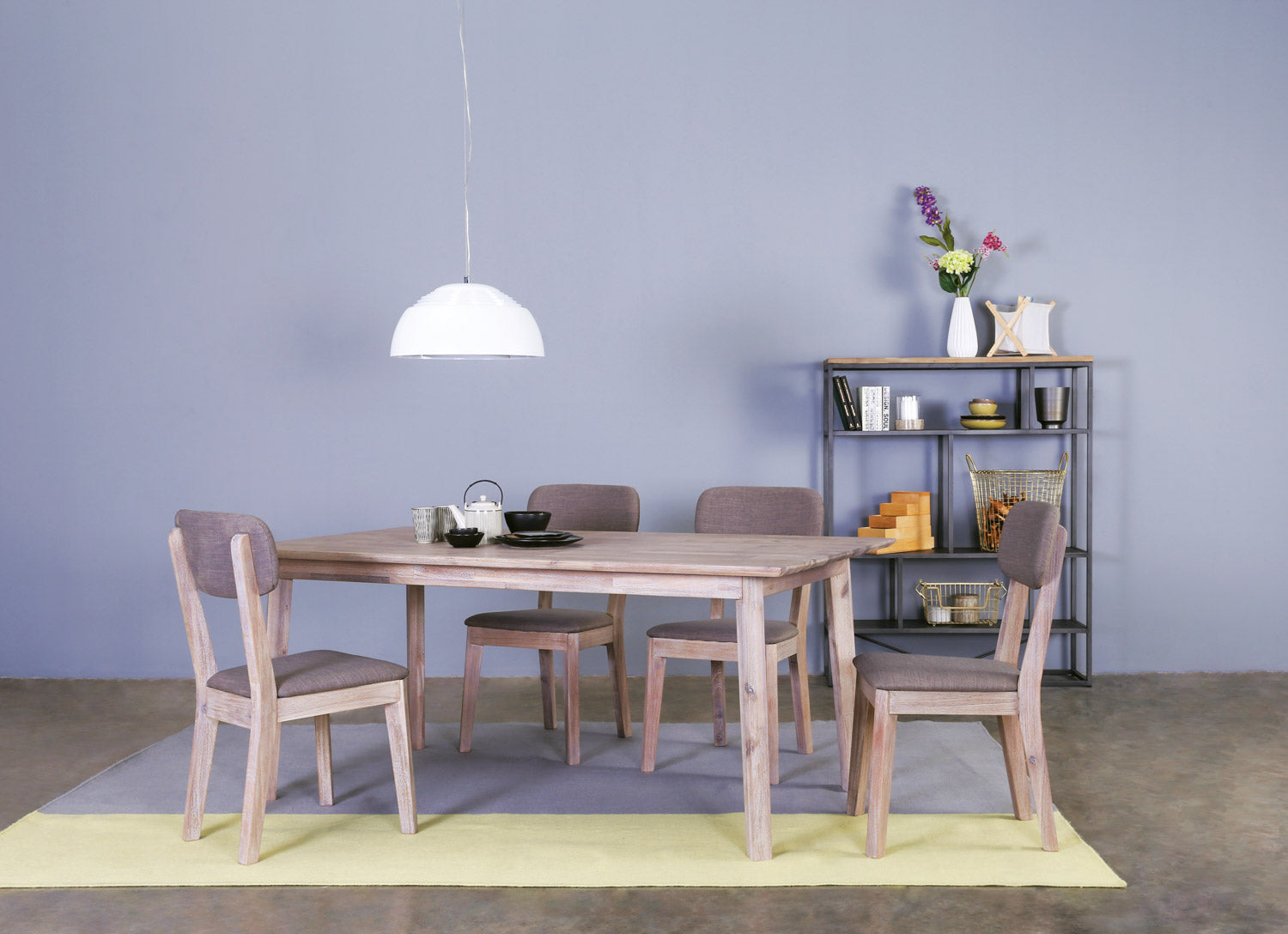 馬來西亞原裝進口實木傢俬 - F系列 - Ollie奧利餐椅