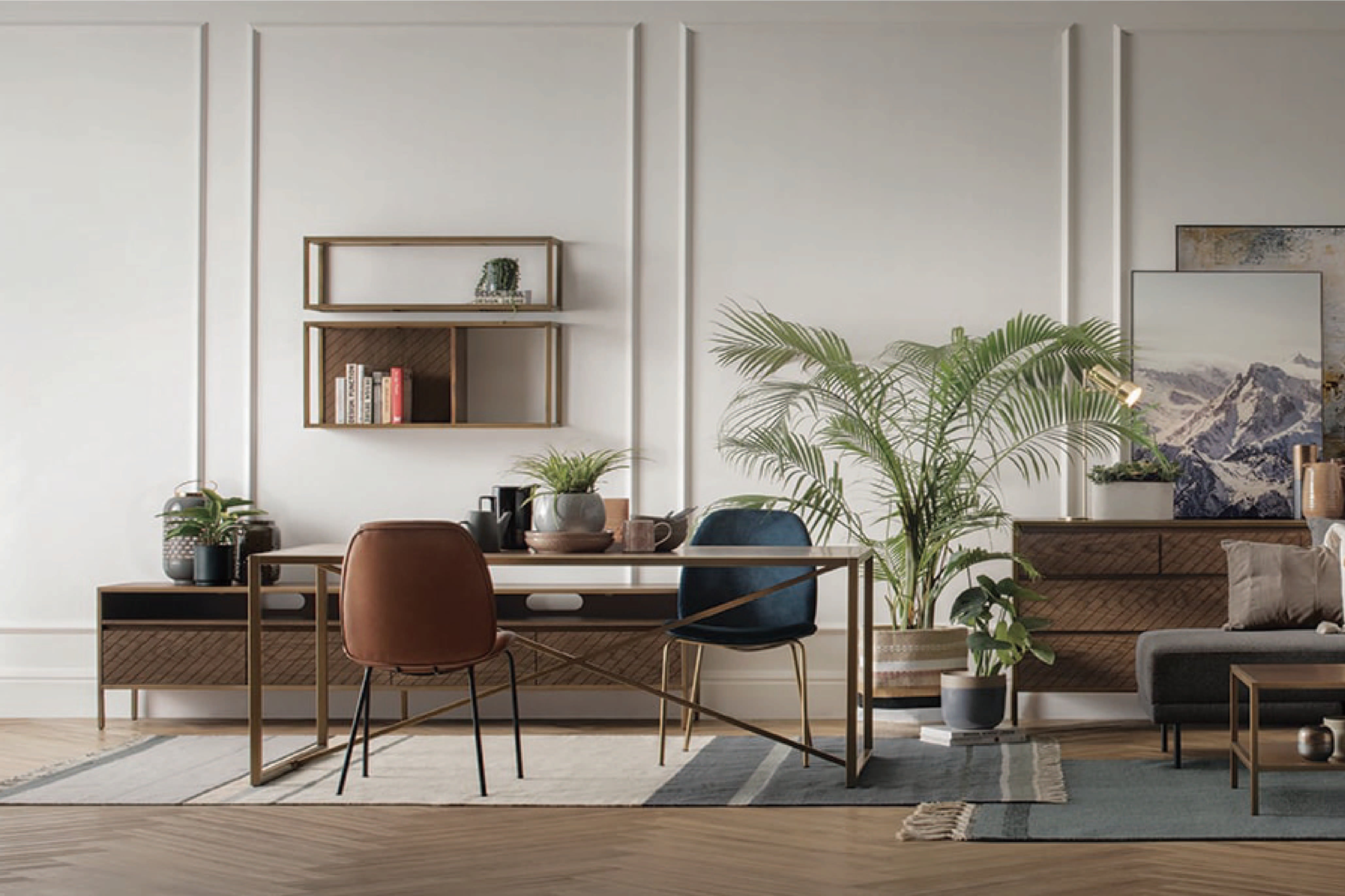 馬來西亞原裝進口實木傢俬 - F系列 - Milton米爾頓壁架