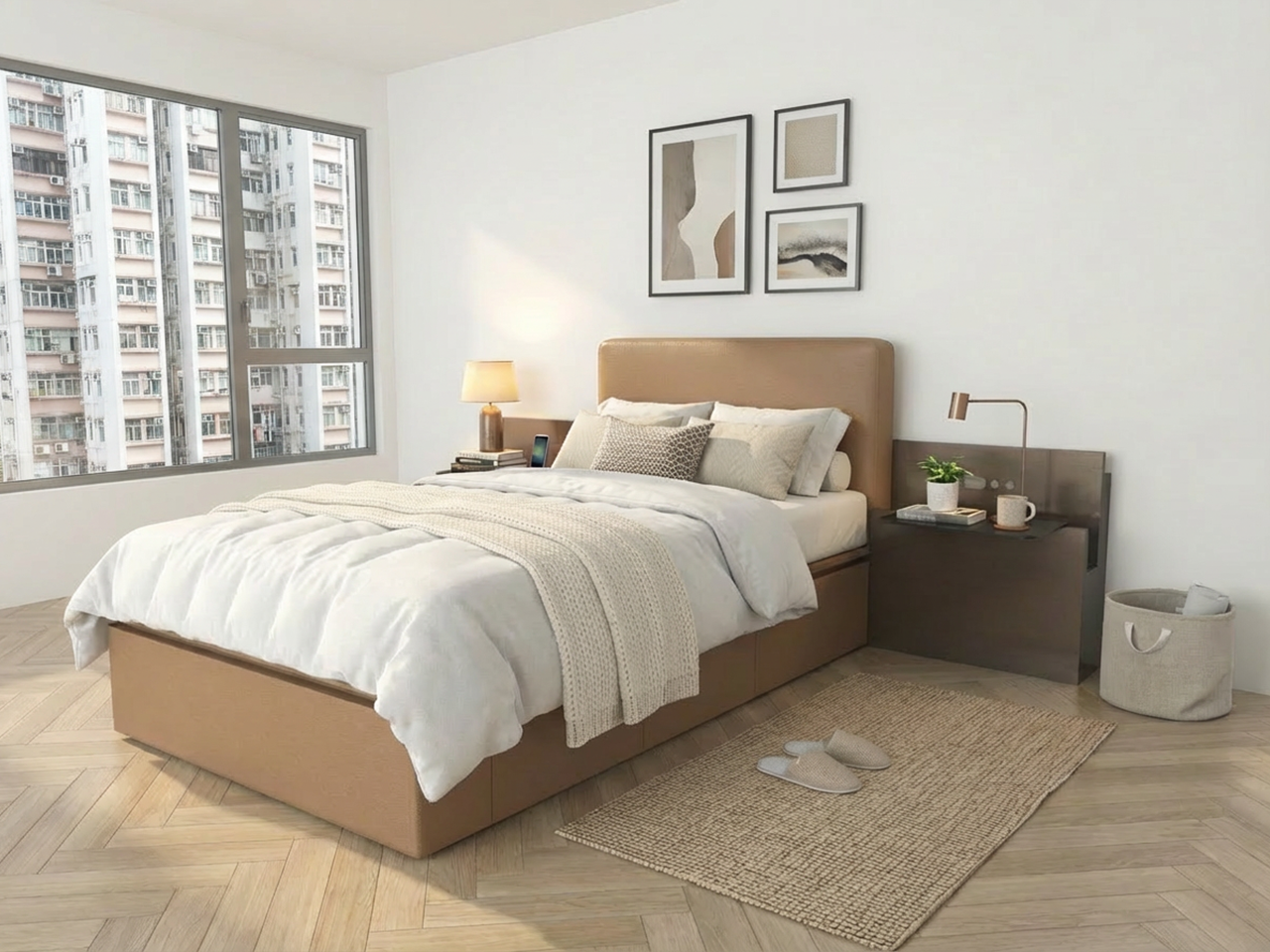 手動油壓床連發熱床屏