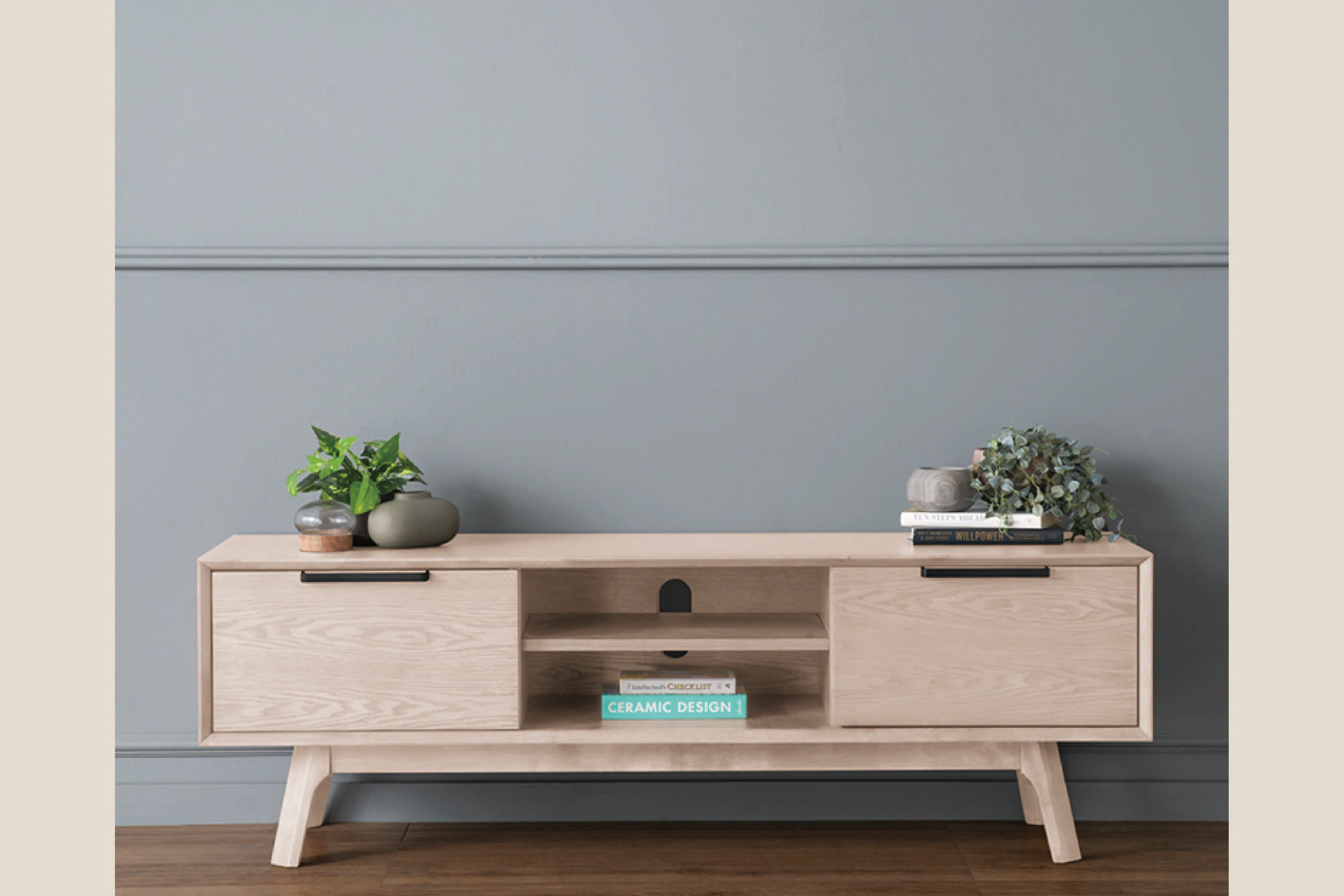 馬來西亞原裝進口實木傢俬 - LU系列 - NOUD 1.5米電視櫃