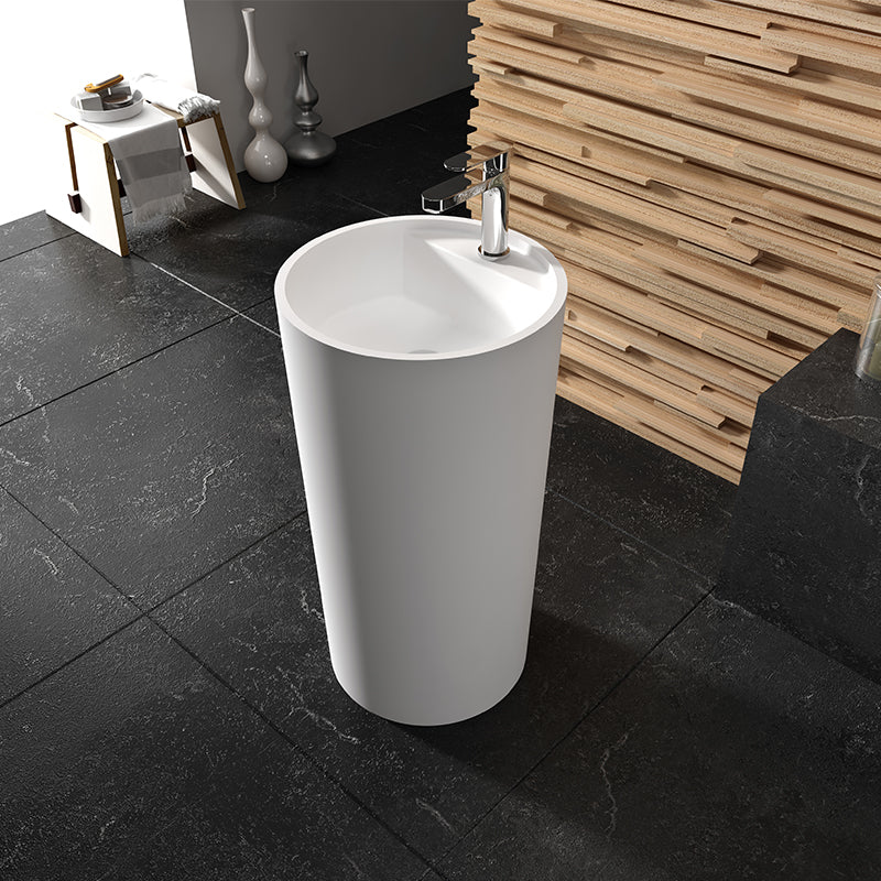 One Gallery  一體式圓形柱盆