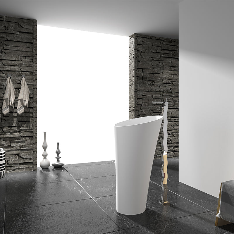 One Gallery  一體式圓形柱盆