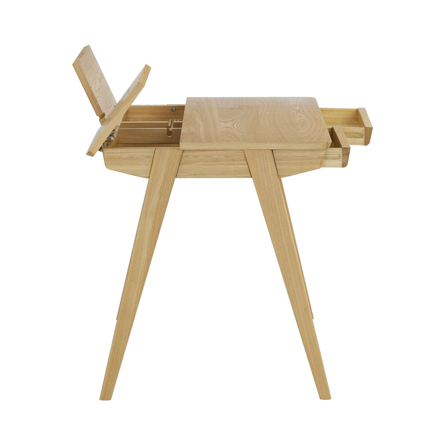 馬來西亞原裝進口實木傢俬 - LU系列 - KEIR書桌