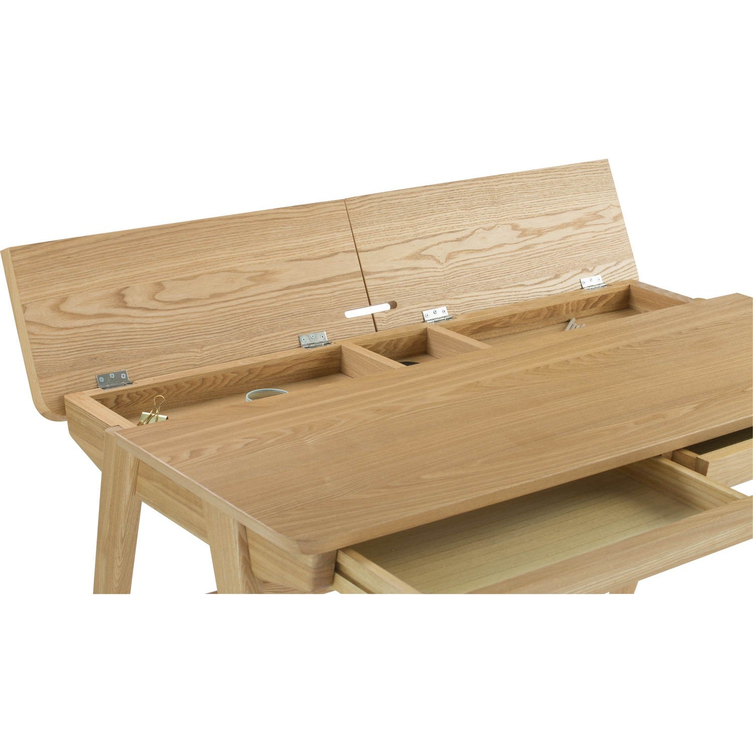 馬來西亞原裝進口實木傢俬 - LU系列 - KEIR書桌