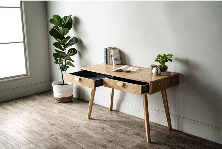 馬來西亞原裝進口實木傢俬 - NC系列 - LOFTUS書桌