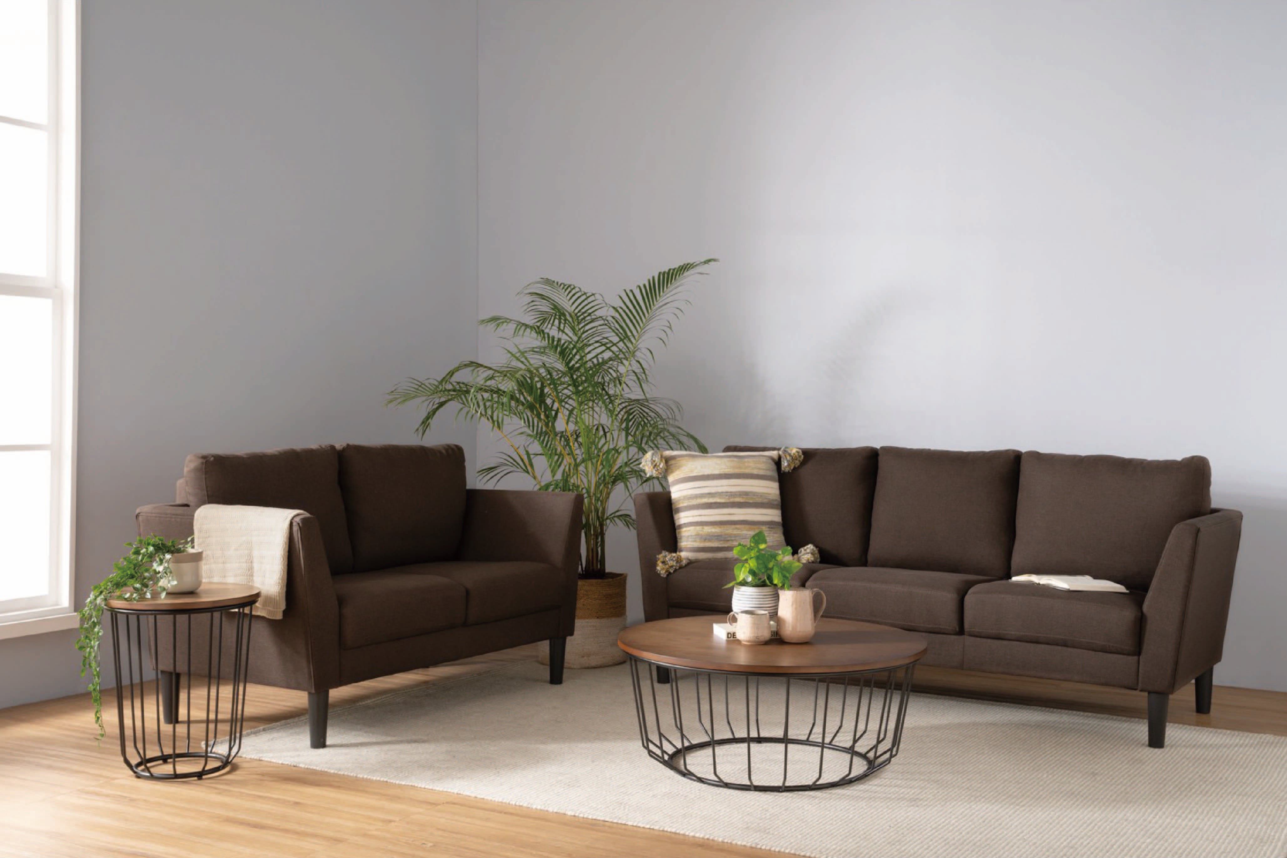 馬來西亞原裝進口實木傢俬 - NZ系列 - FLUX圓形邊几