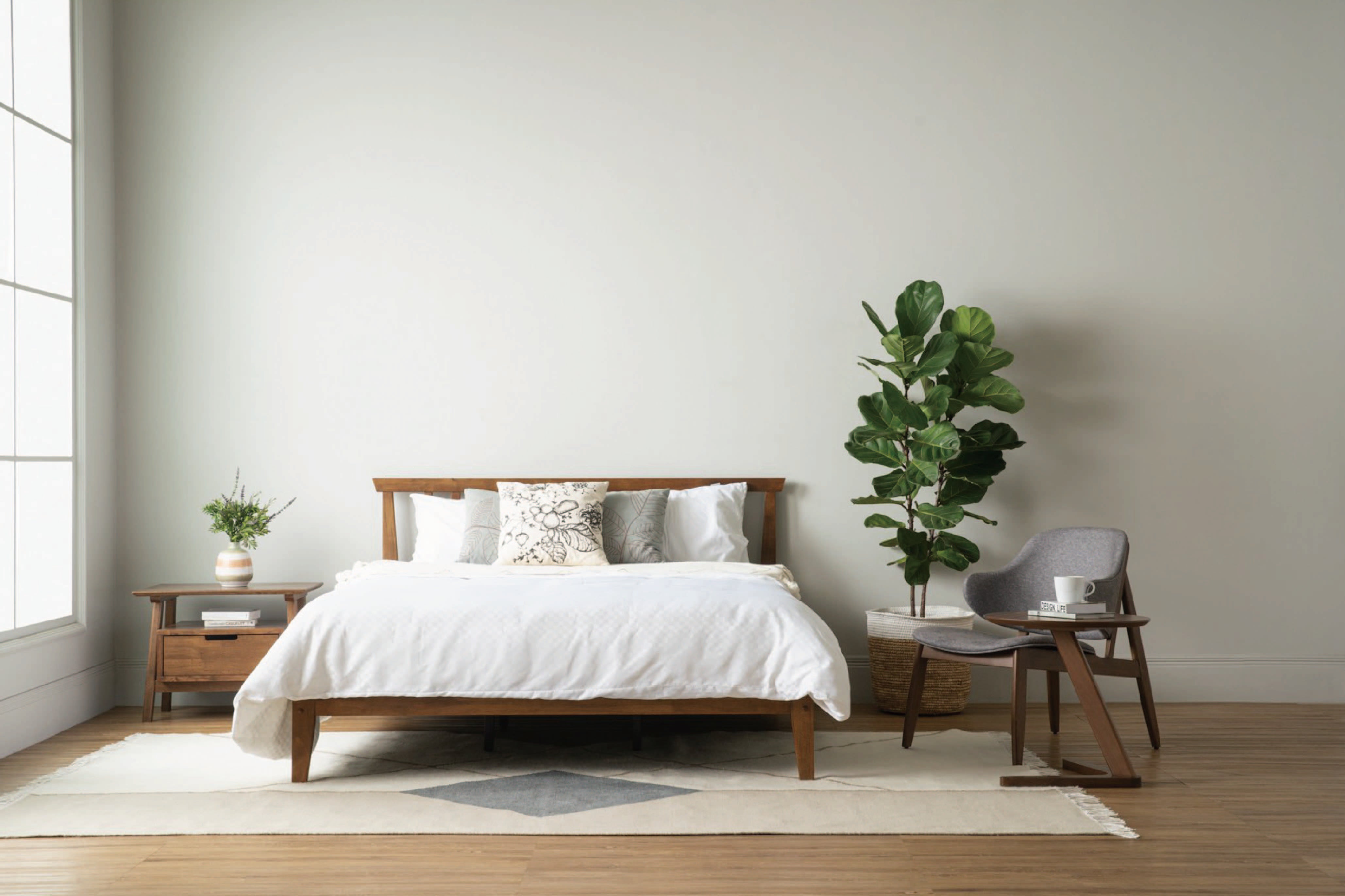 馬來西亞原裝進口實木傢俬 - NZ系列 - TRIS圓形茶几