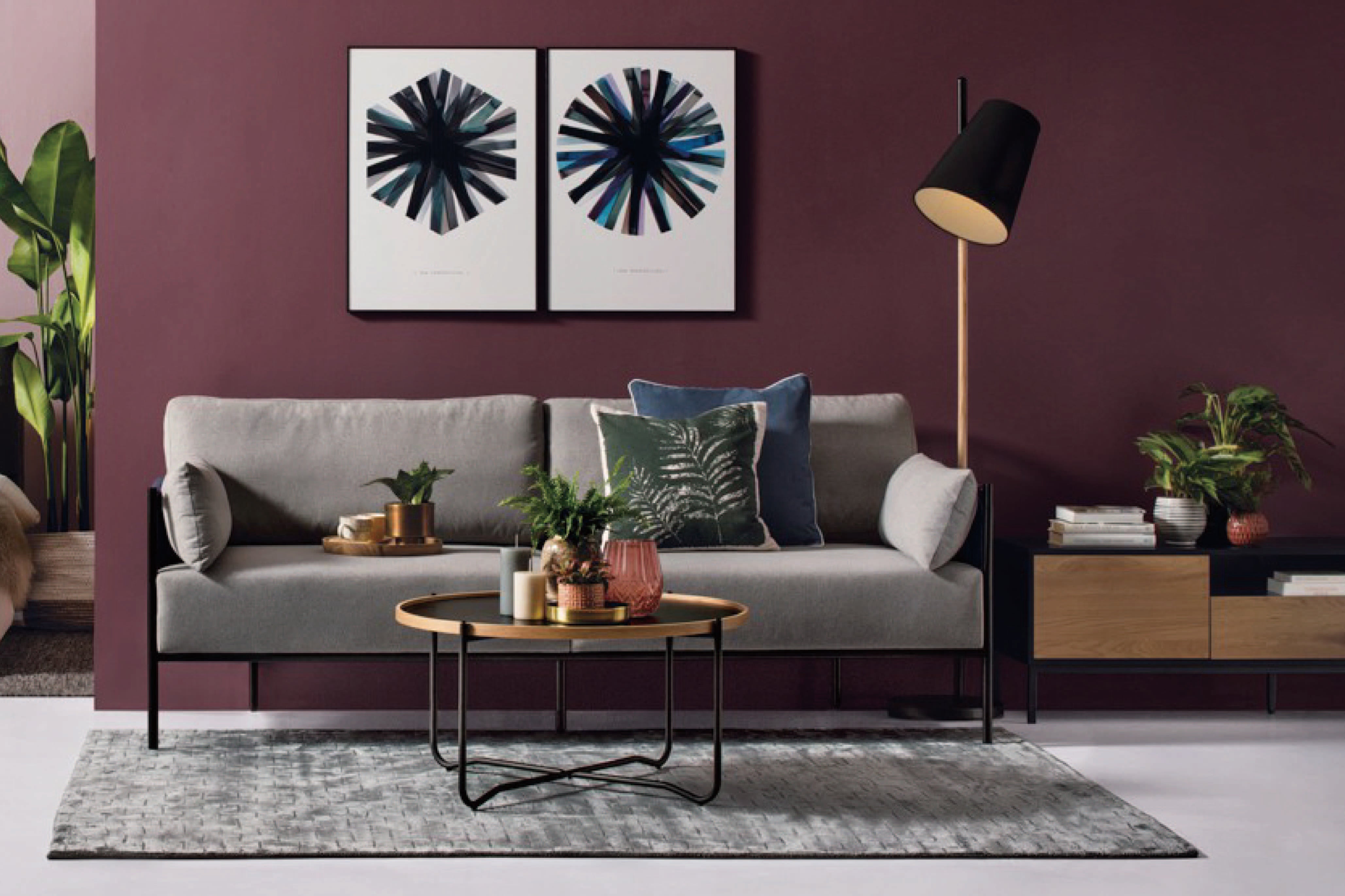 馬來西亞原裝進口實木傢俬 - LU系列 - TANIX圓形茶几