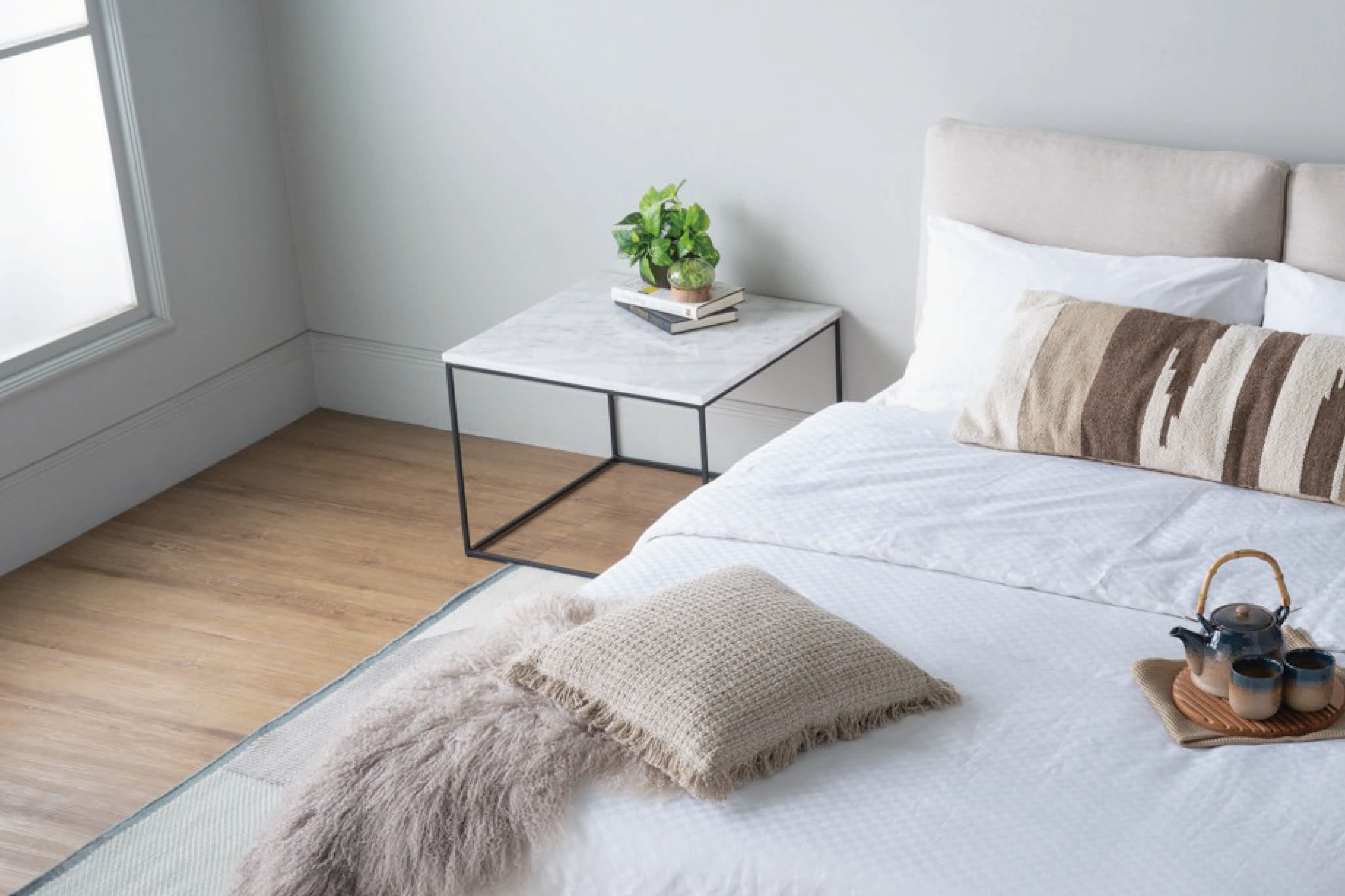 馬來西亞原裝進口實木傢俬 - LU系列 - LUCIO方形茶几