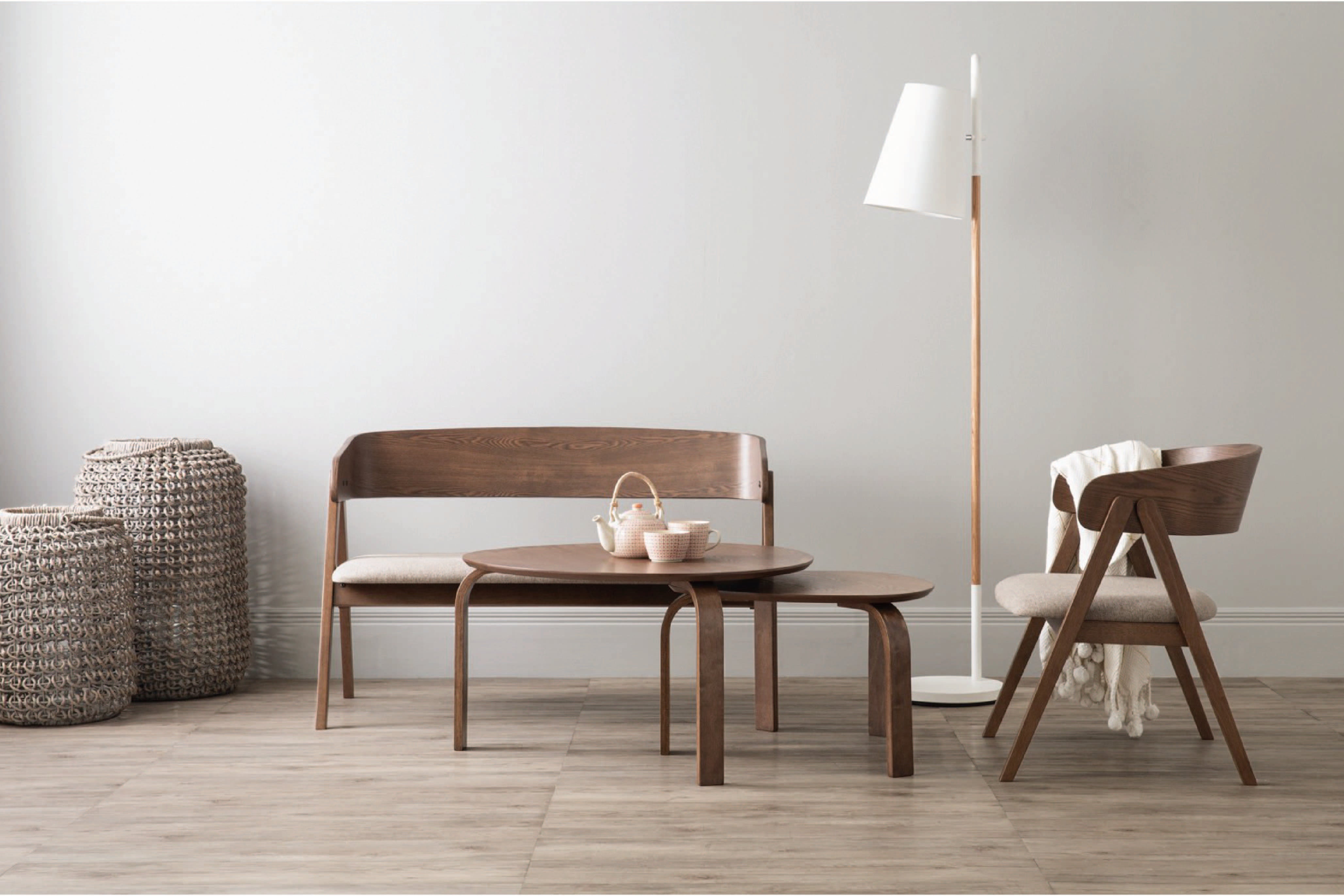 馬來西亞原裝進口實木傢俬 - NZ系列 - SANDRA茶几組合