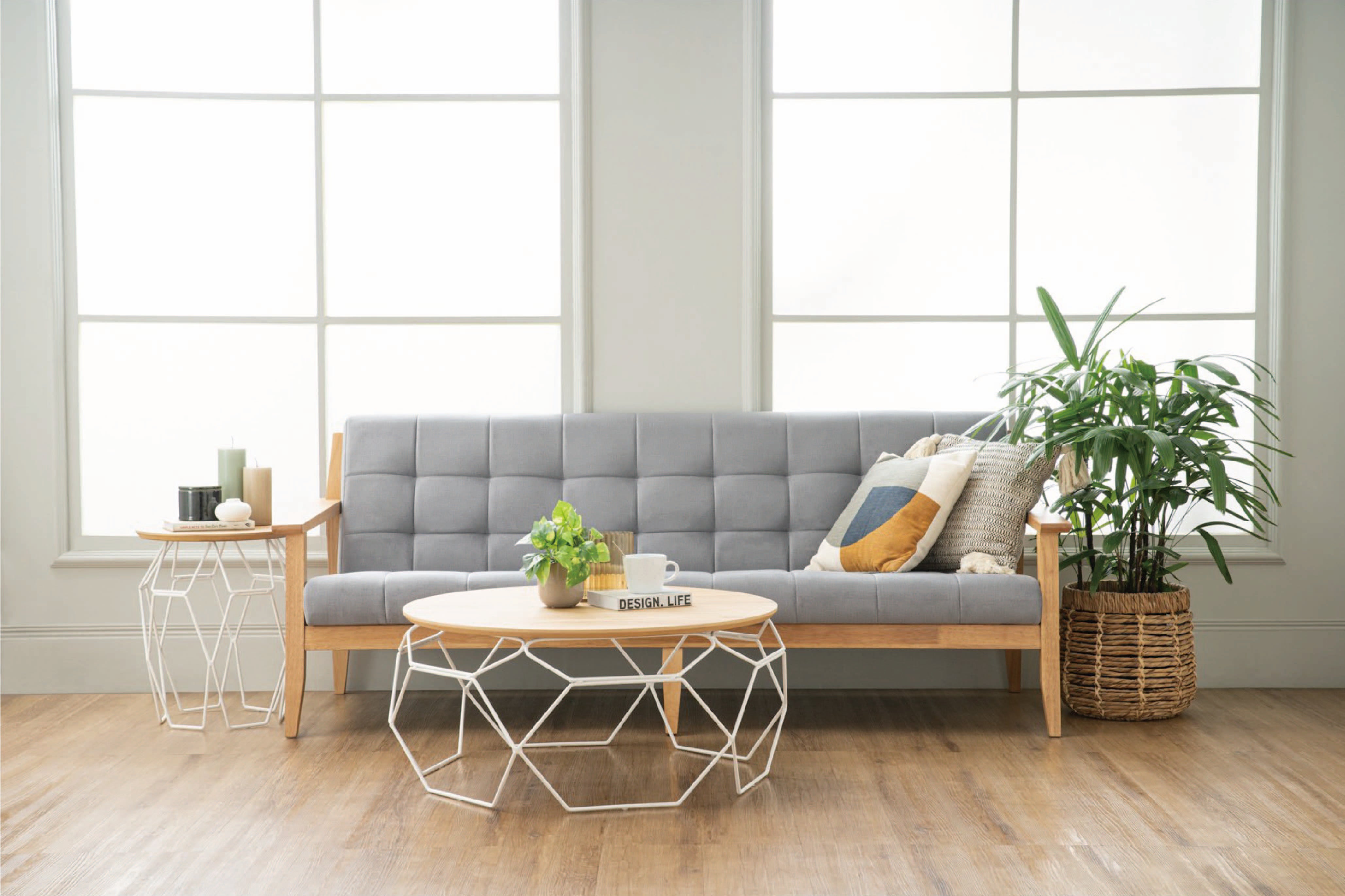 馬來西亞原裝進口實木傢俬 - NZ系列 - NANO圓形茶几