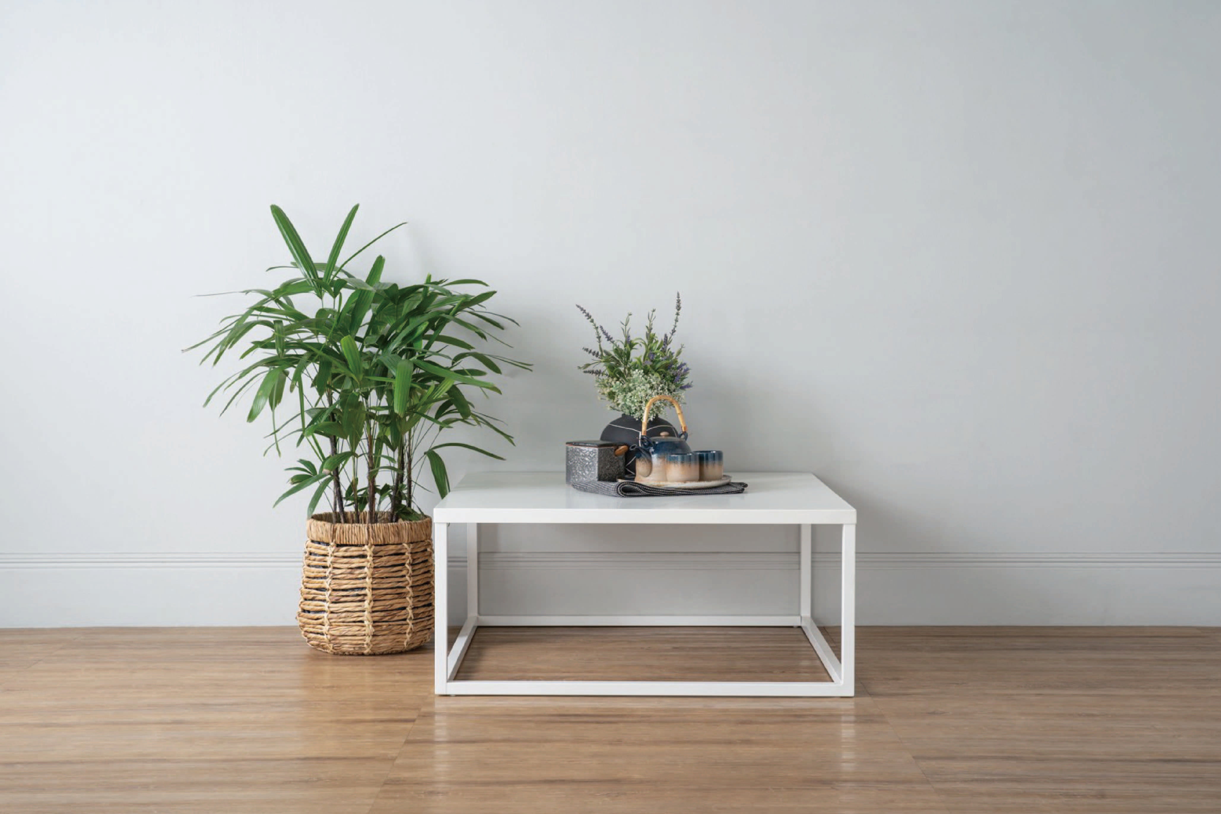 馬來西亞原裝進口實木傢俬 - LU系列 - DAICHI鋼質茶几