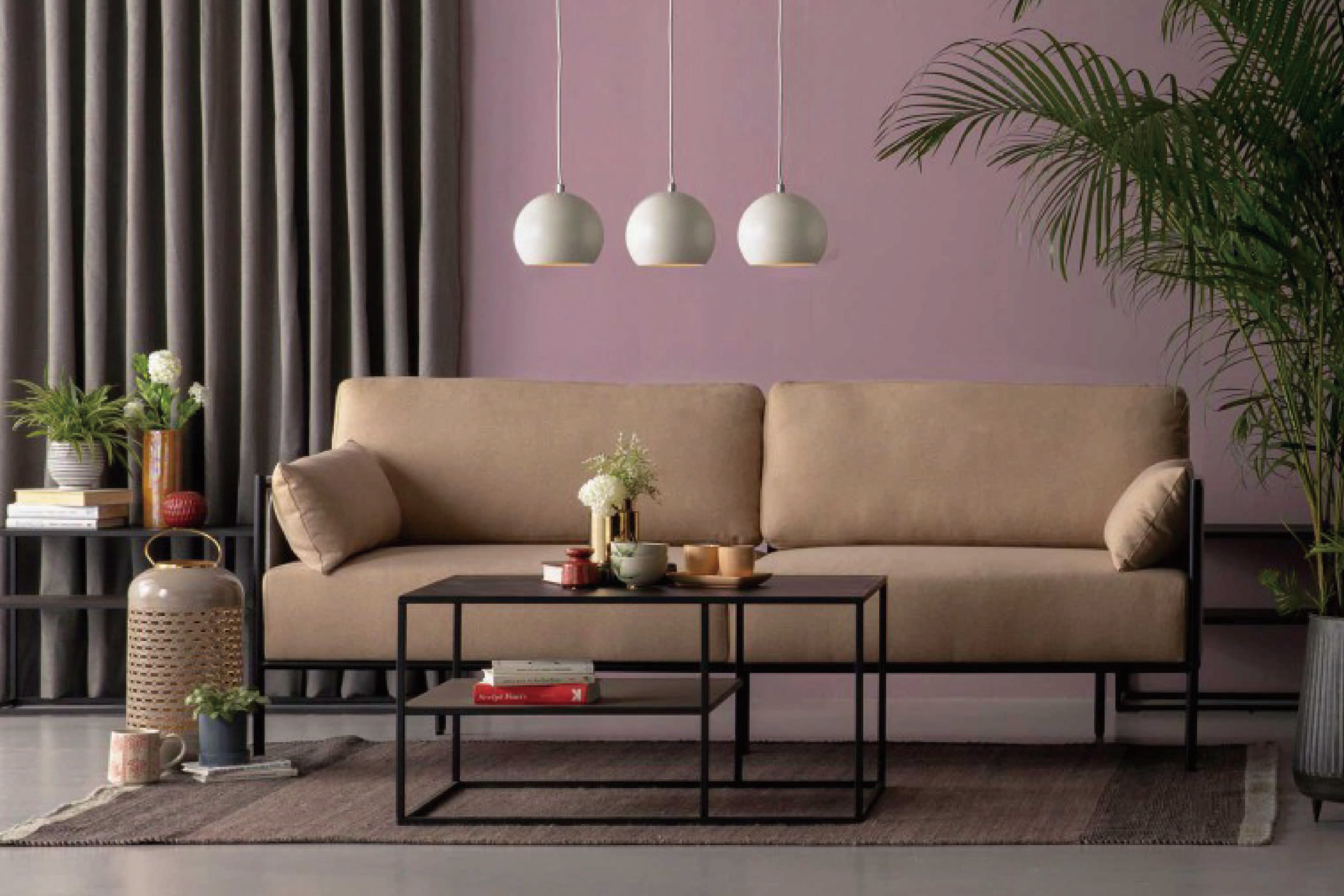 馬來西亞原裝進口實木傢俬 - LU系列 - KATHERYNE茶几