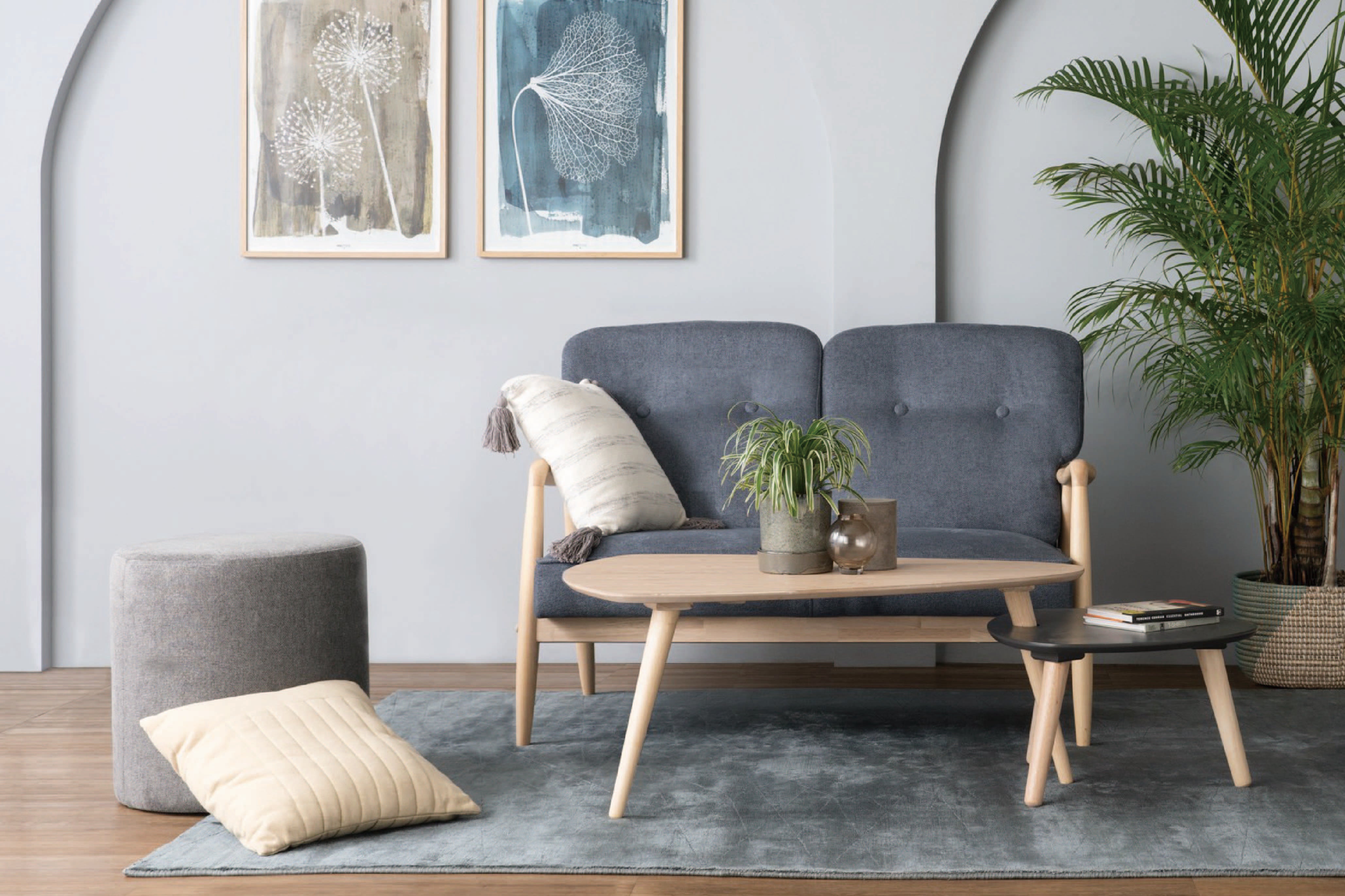 馬來西亞原裝進口實木傢俬 - LU系列 - VANCE茶几組合