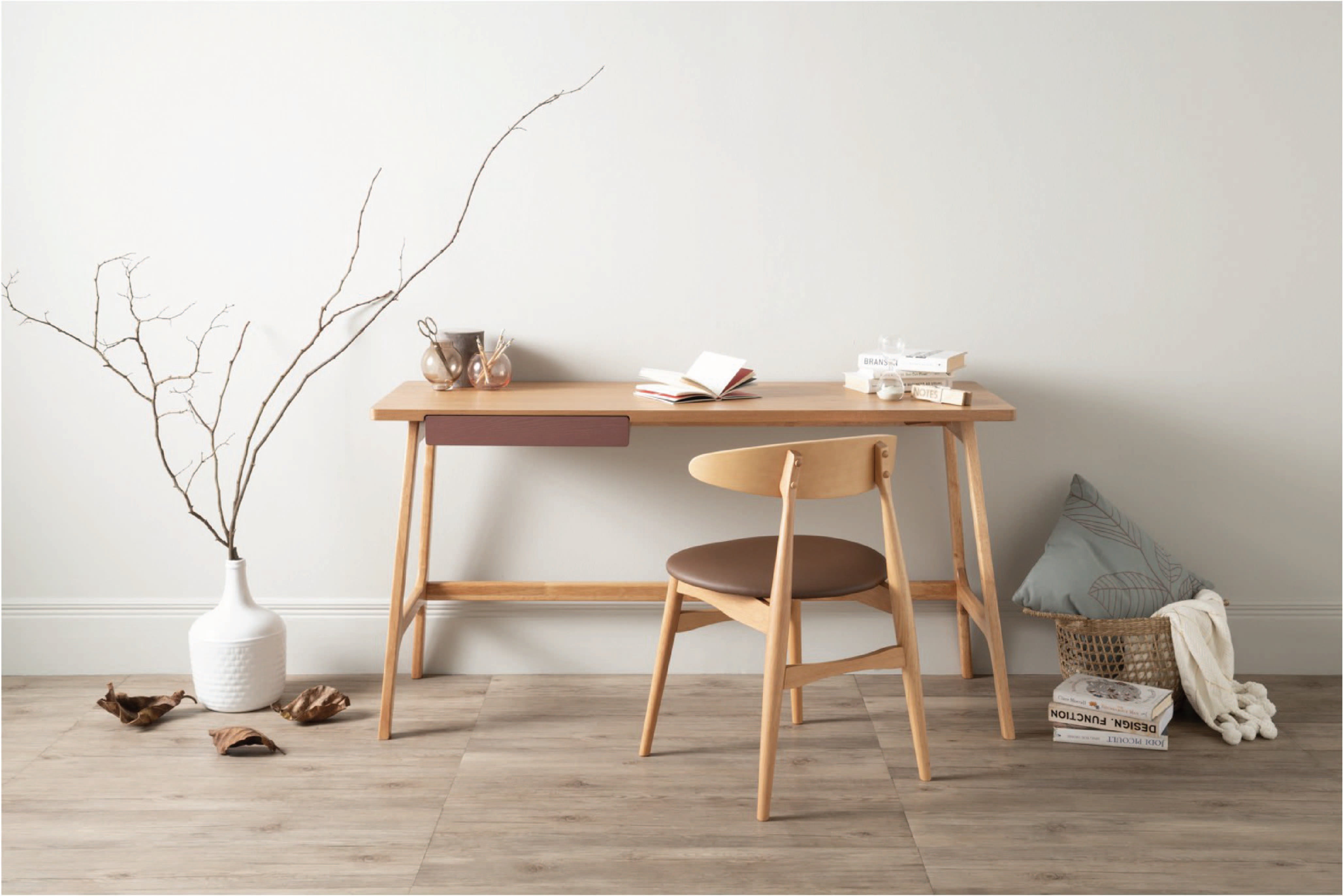 馬來西亞原裝進口實木傢俬 - NZ系列 - MOREY 工作書桌