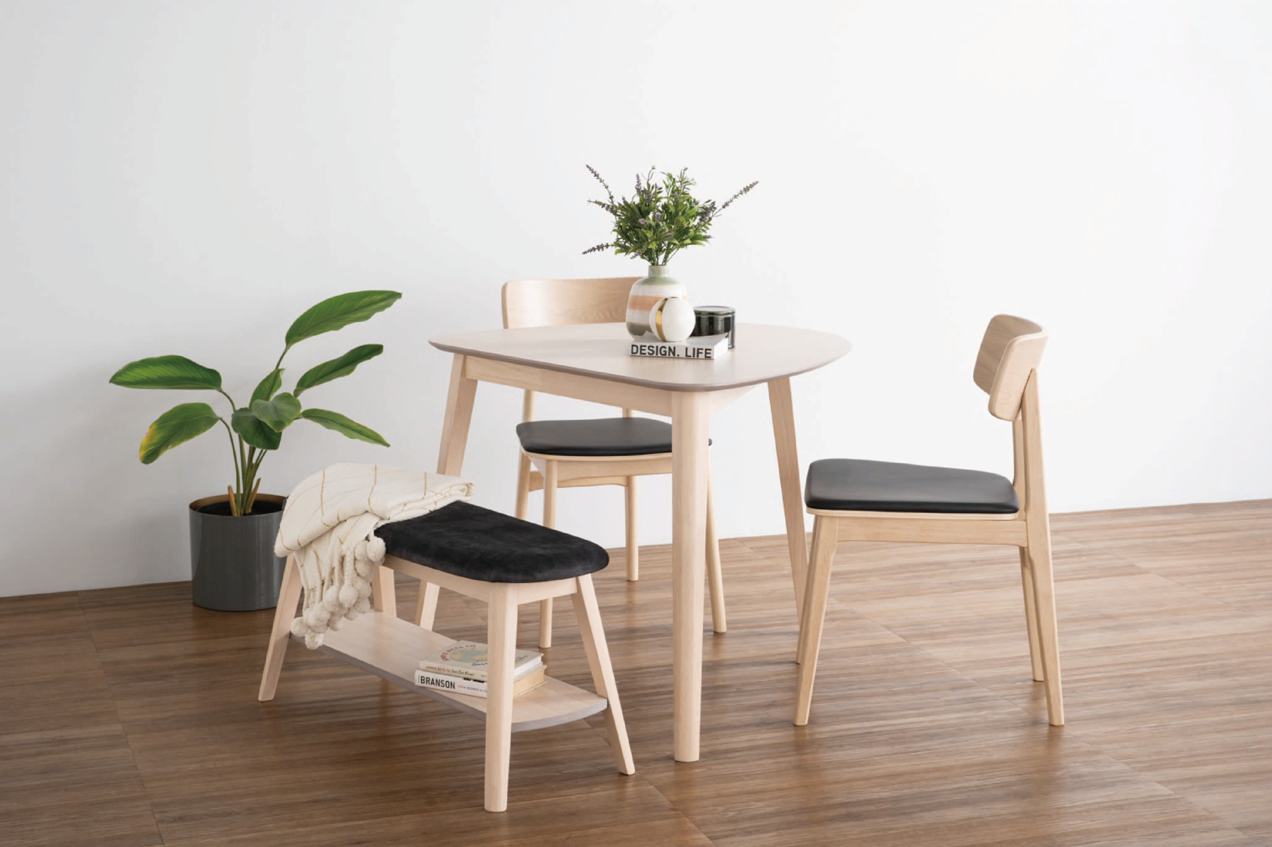 馬來西亞原裝進口實木傢俬 - LU系列 - KHASA餐桌