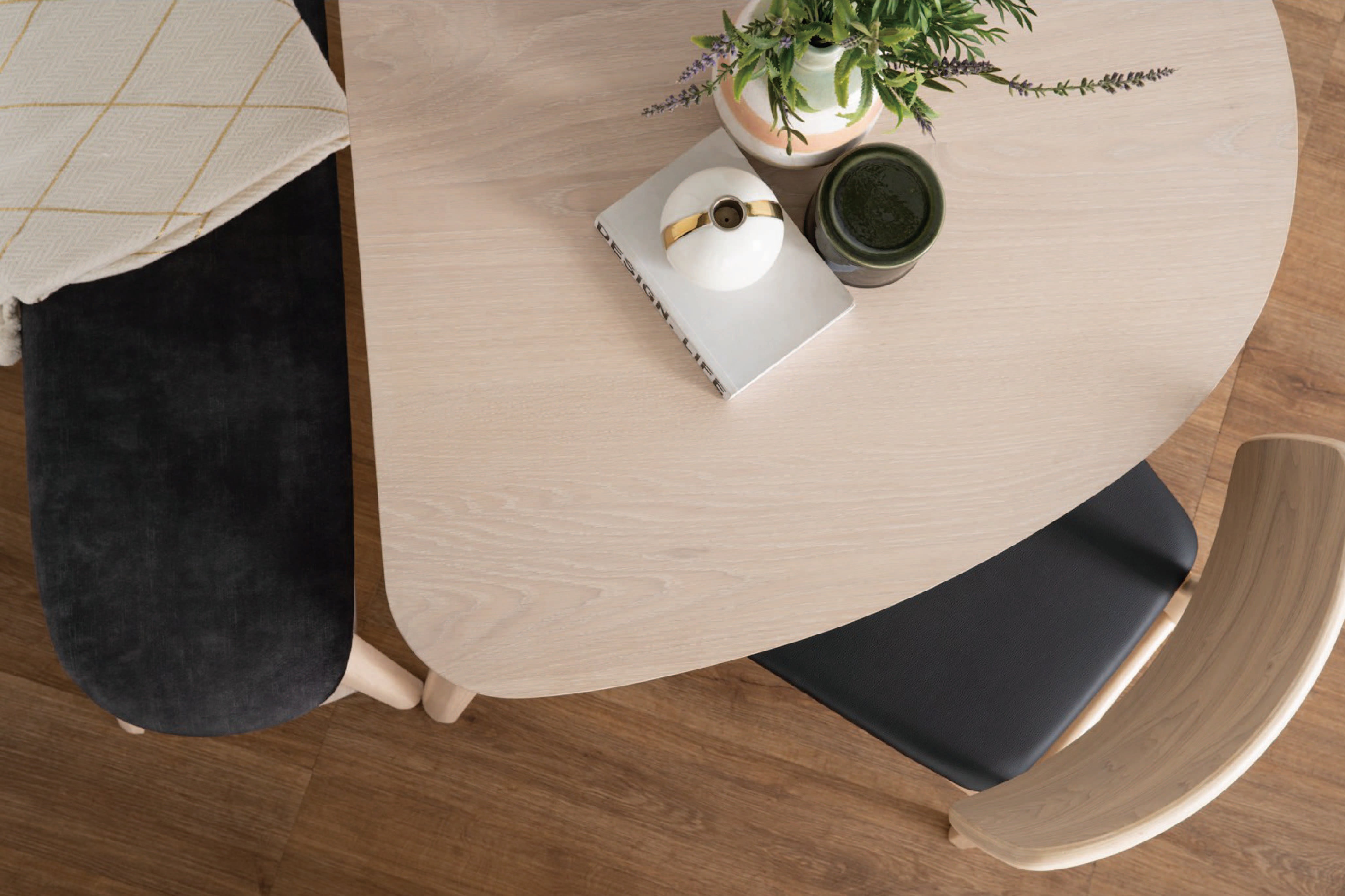 馬來西亞原裝進口實木傢俬 - LU系列 - KHASA餐桌