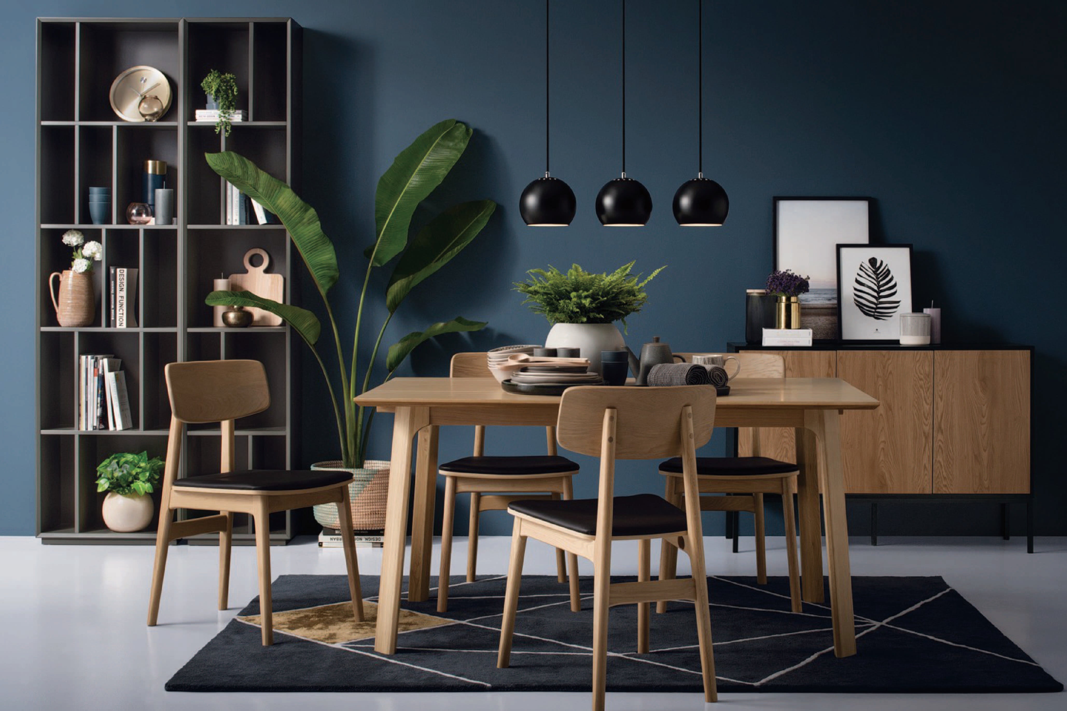 馬來西亞原裝進口實木傢俬 - LU系列 - NOUD單邊延伸餐桌