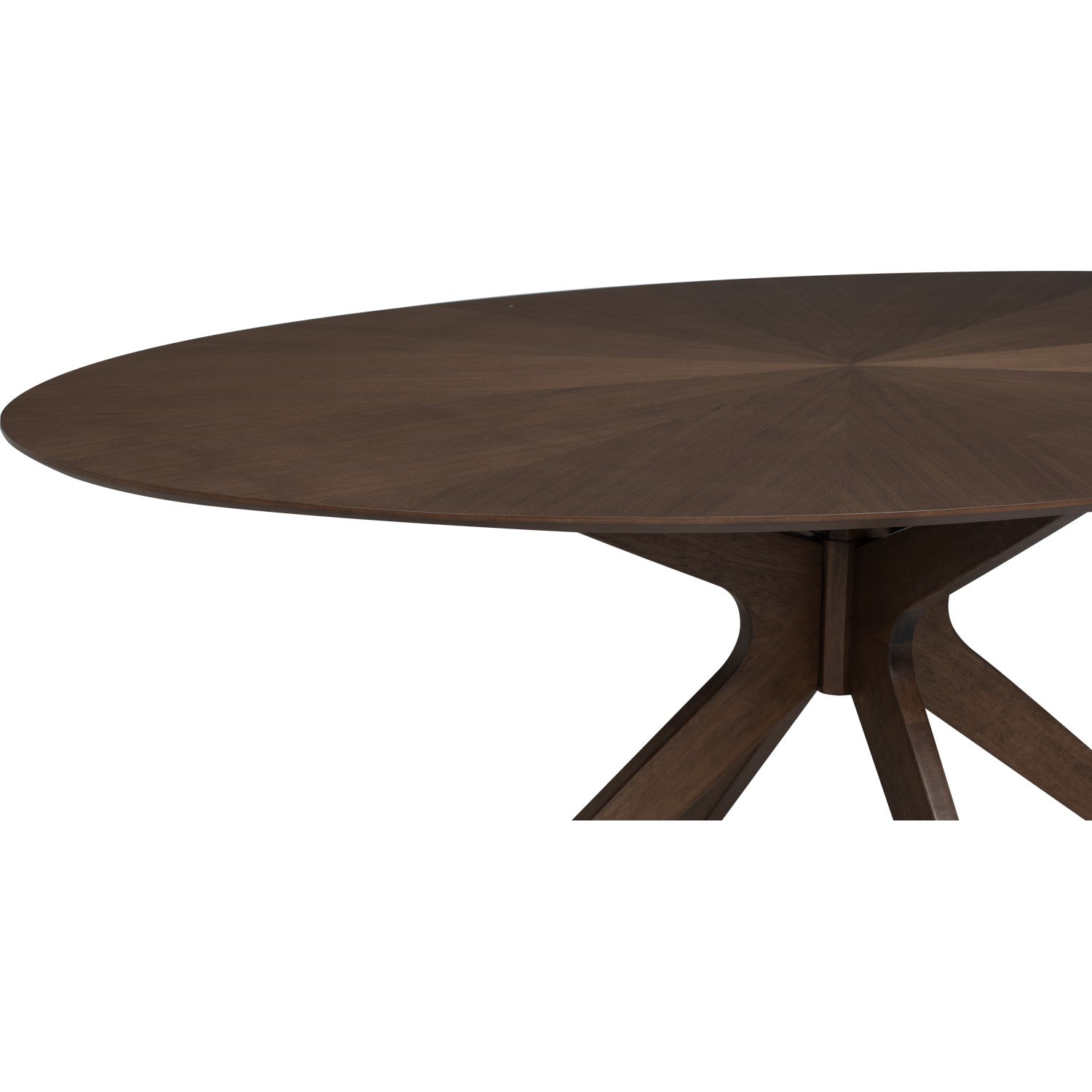 馬來西亞原裝進口實木傢俬 - LU系列 - CONAN橢圓形餐桌