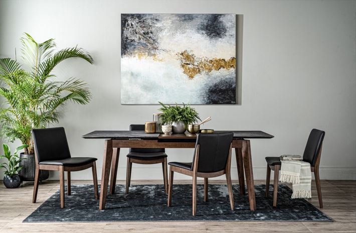 馬來西亞原裝進口實木傢俬 - NC系列 - FORTIS延伸餐桌