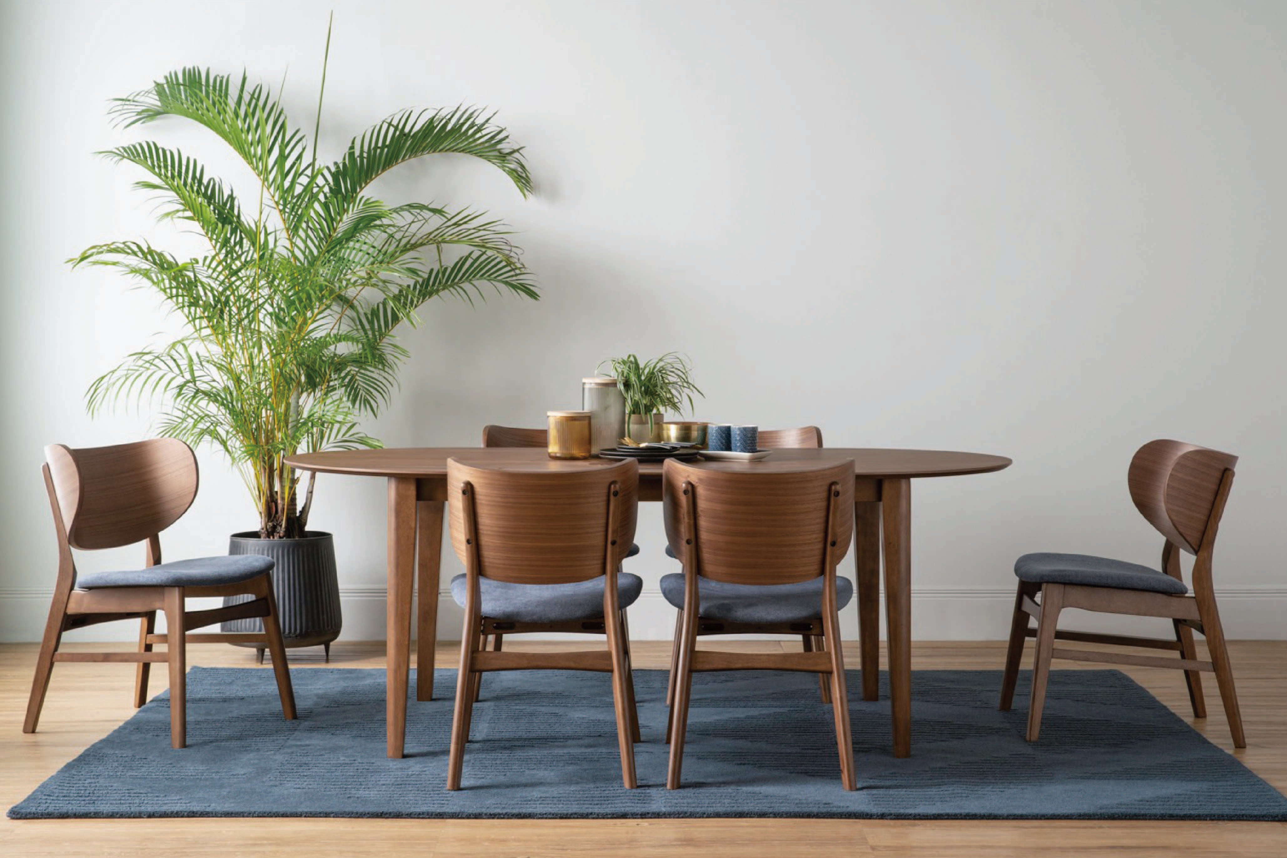 馬來西亞原裝進口實木傢俬 - LU系列 - PROSTY橢圓形餐桌