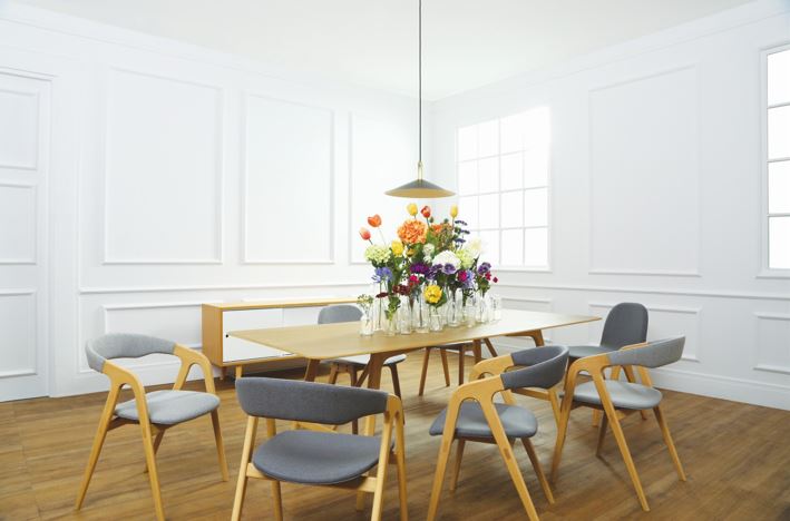 馬來西亞原裝進口實木傢俬 - NC系列 - FIDEL 餐桌