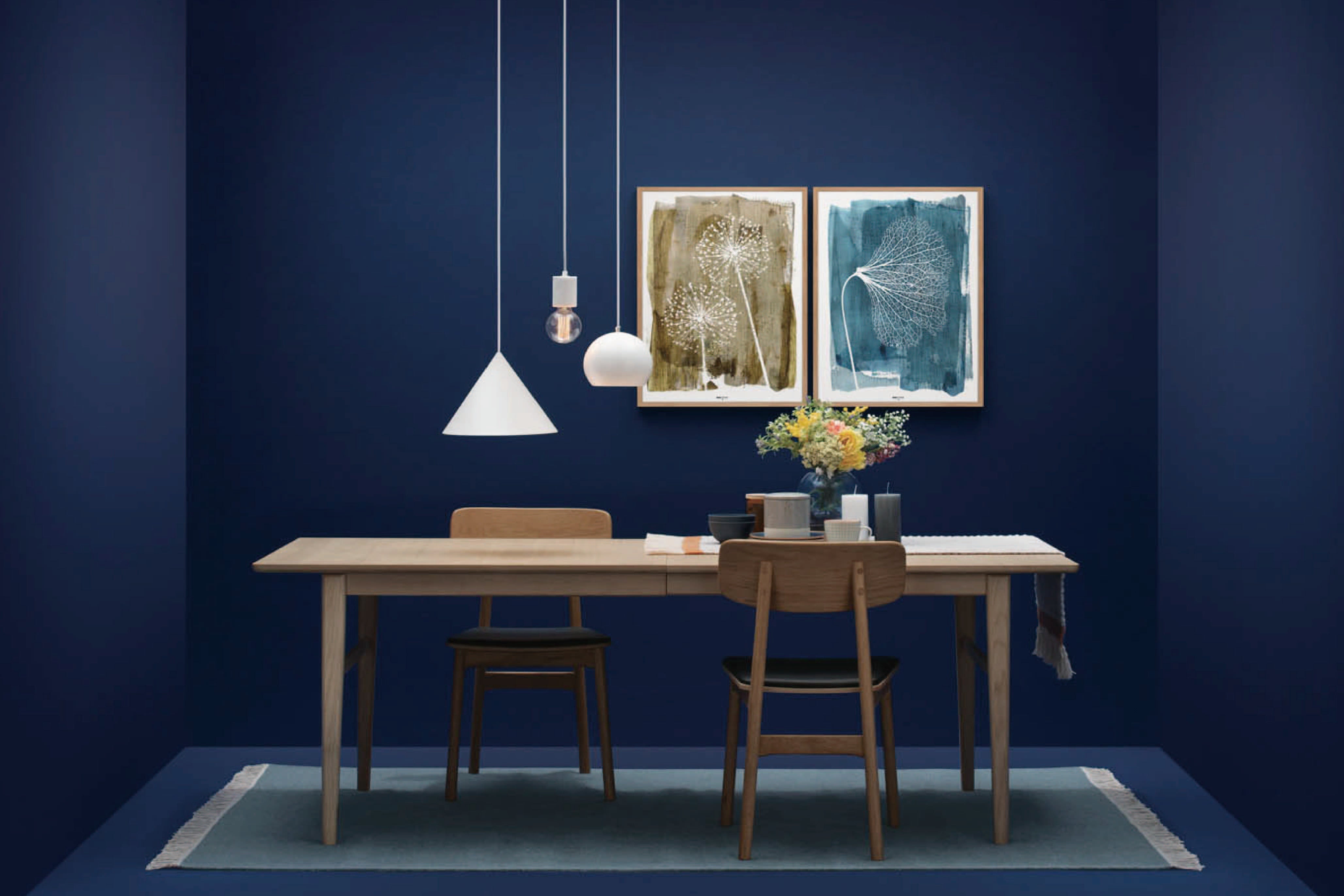 馬來西亞原裝進口實木傢俬 - LU系列 - HAMPTON 延伸餐桌