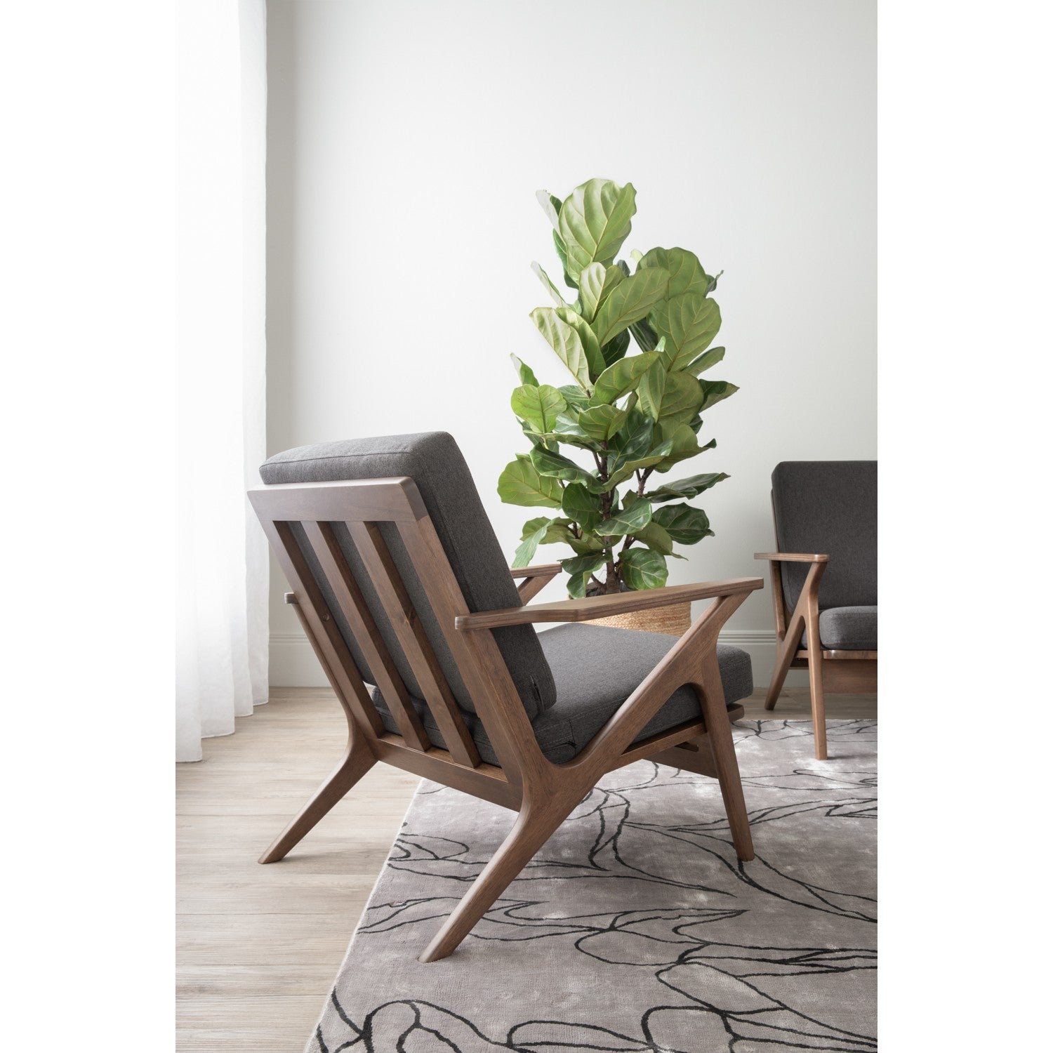 馬來西亞原裝進口實木傢俬 - NZ系列 - ASTON單座位梳化