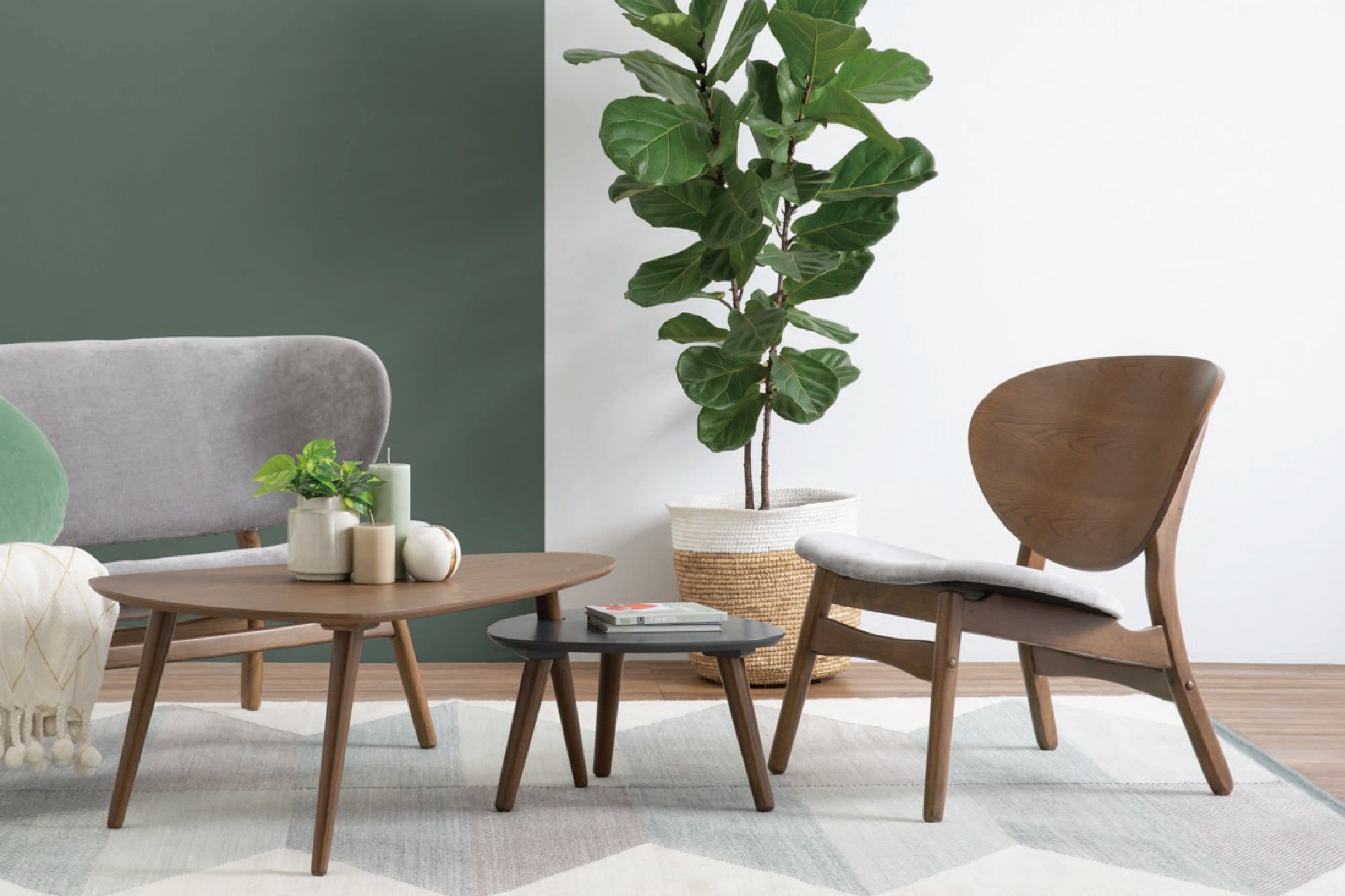 馬來西亞原裝進口實木傢俬 - LU系列 - POLARA休閒椅