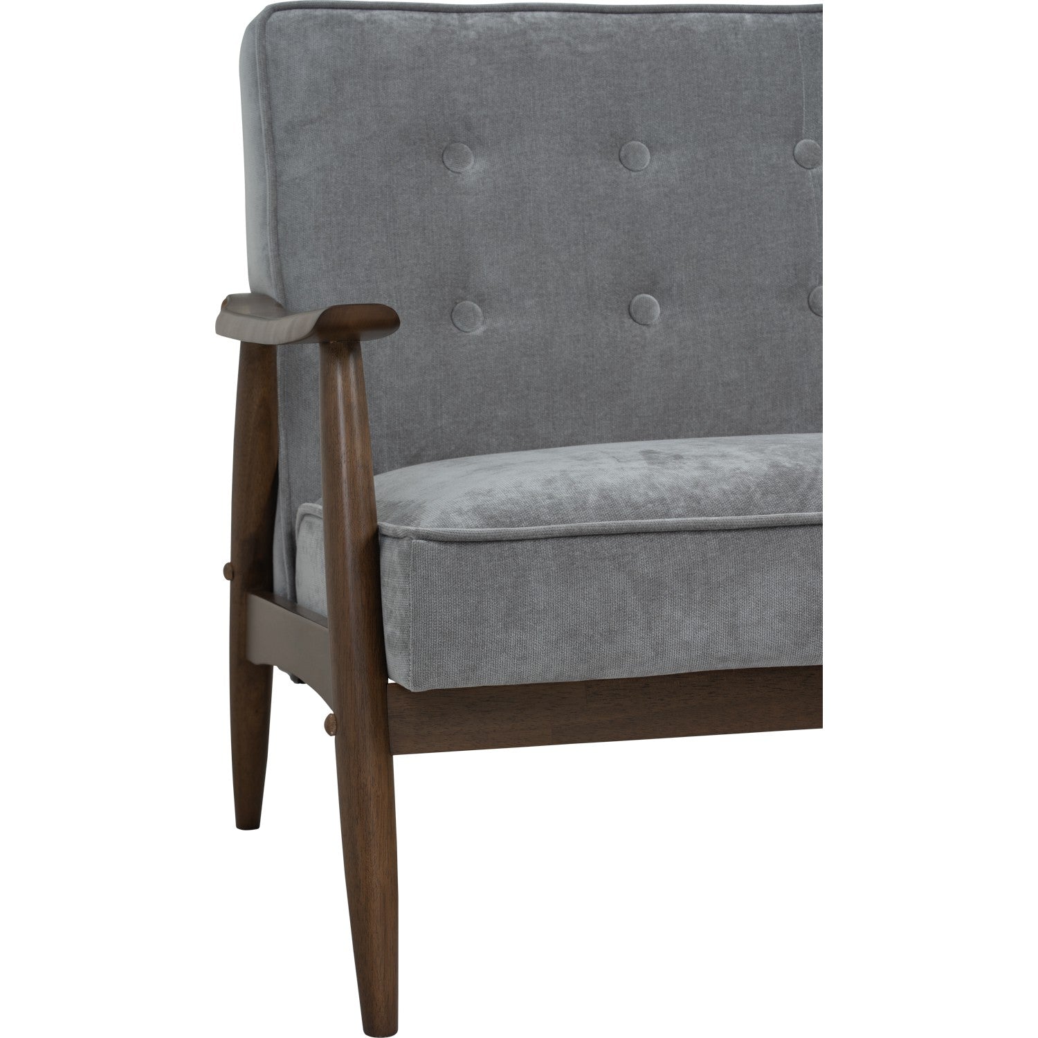 馬來西亞原裝進口實木傢俬 - LU系列 - BAJA單座位梳化