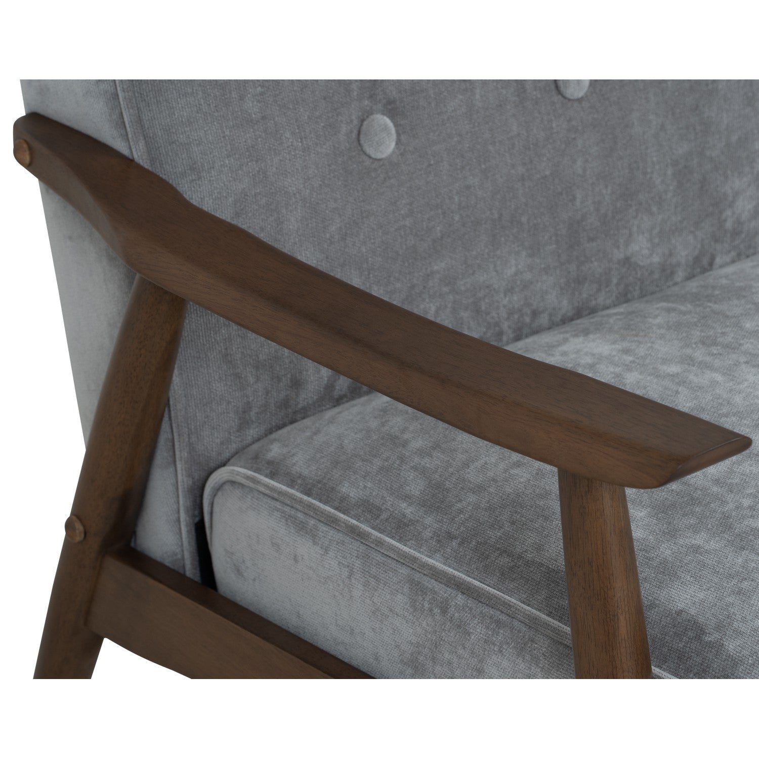 馬來西亞原裝進口實木傢俬 - LU系列 - BAJA單座位梳化