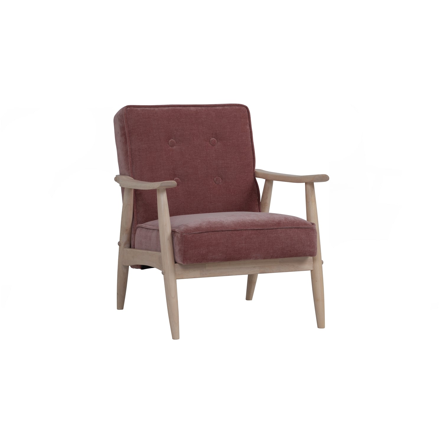 馬來西亞原裝進口實木傢俬 - LU系列 - BAJA單座位梳化