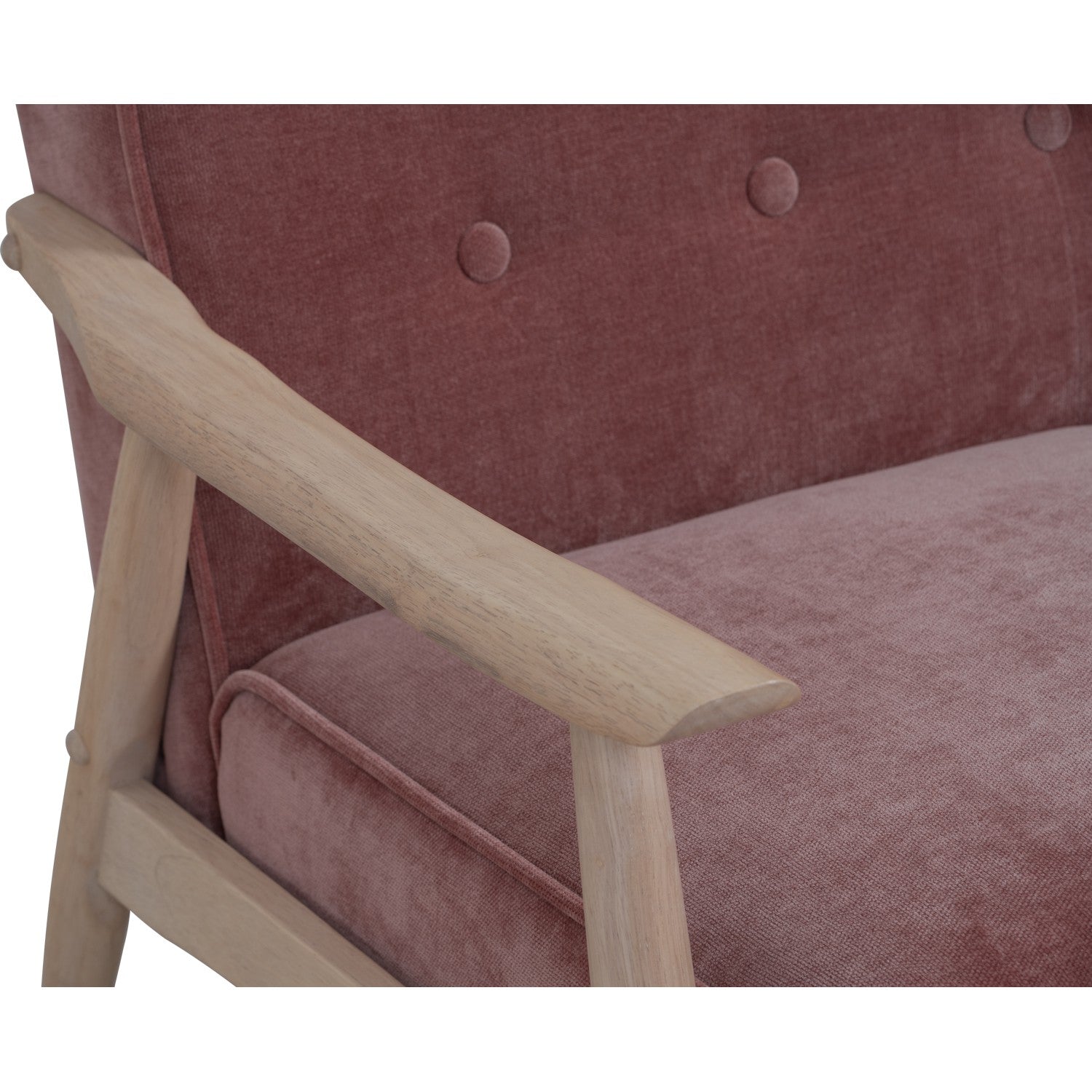 馬來西亞原裝進口實木傢俬 - LU系列 - BAJA單座位梳化