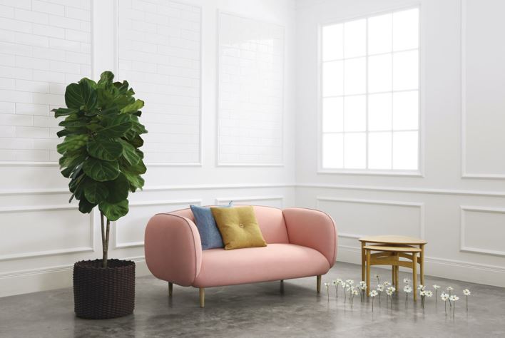 馬來西亞原裝進口實木傢俬 - NC系列 - SKODA兩座位梳化