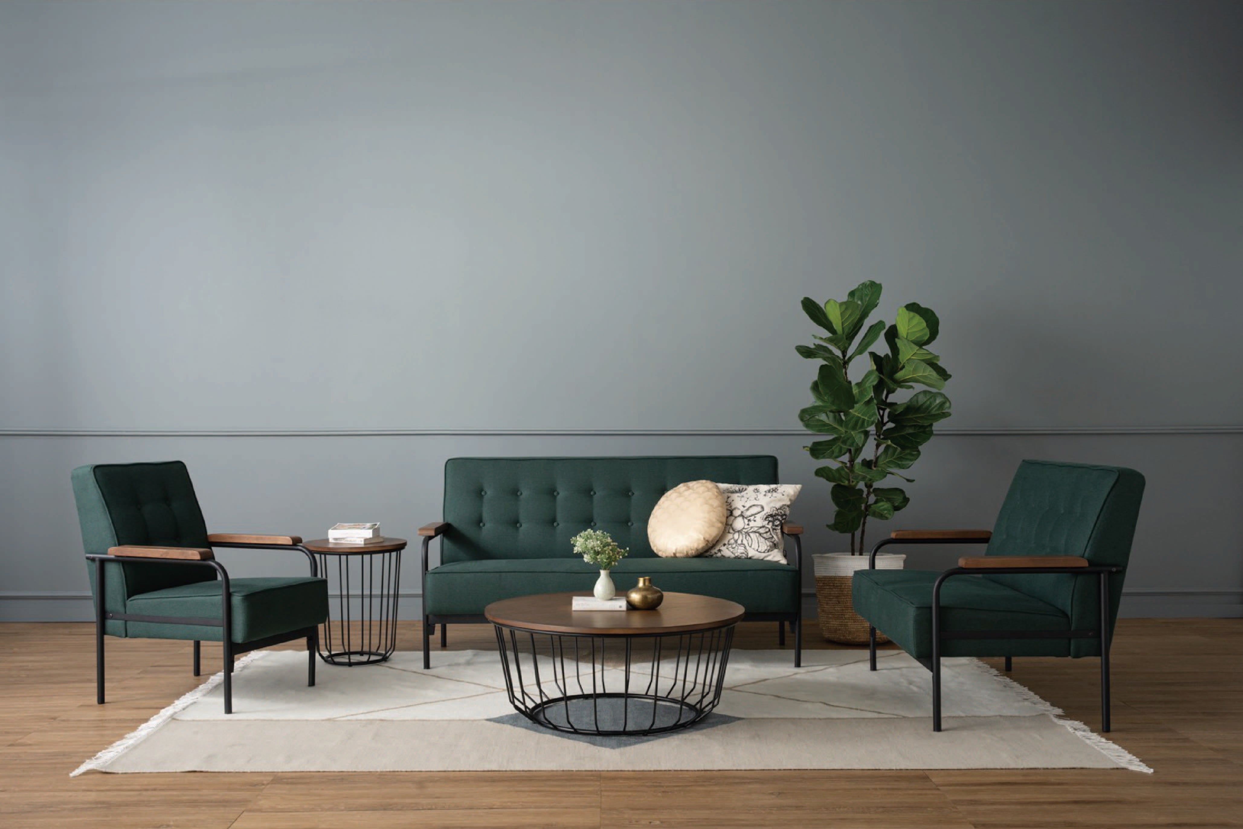 馬來西亞原裝進口實木傢俬 - NZ系列 - DZIRE 兩座位梳化