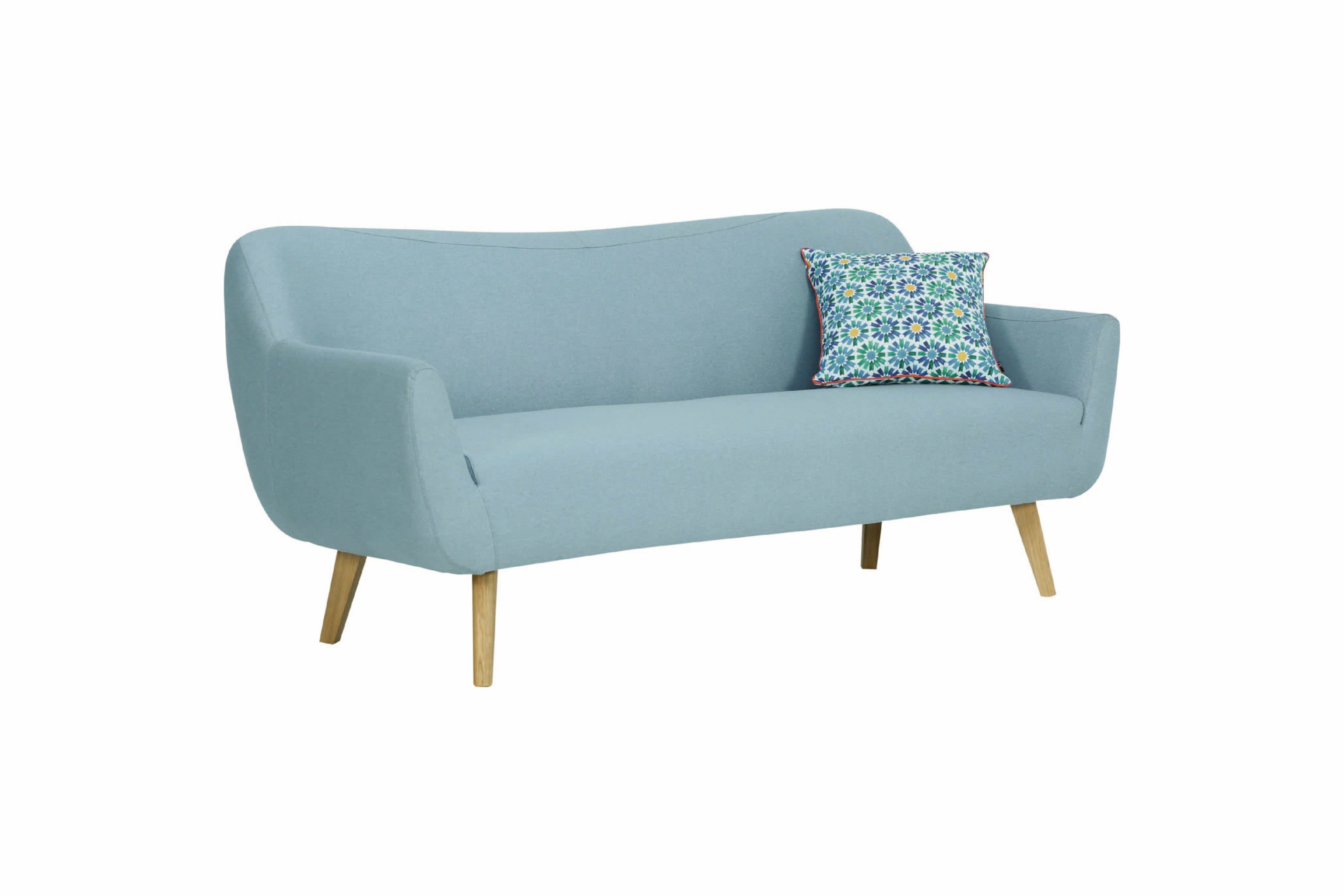 馬來西亞原裝進口實木傢俬 - LU系列 - CLARUS三座位梳化