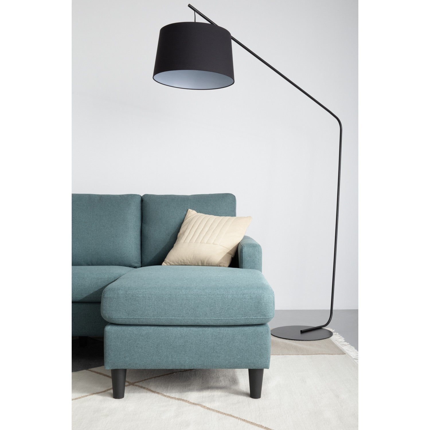 馬來西亞原裝進口實木傢俬 - NZ系列 - MICRA L形三座位梳化