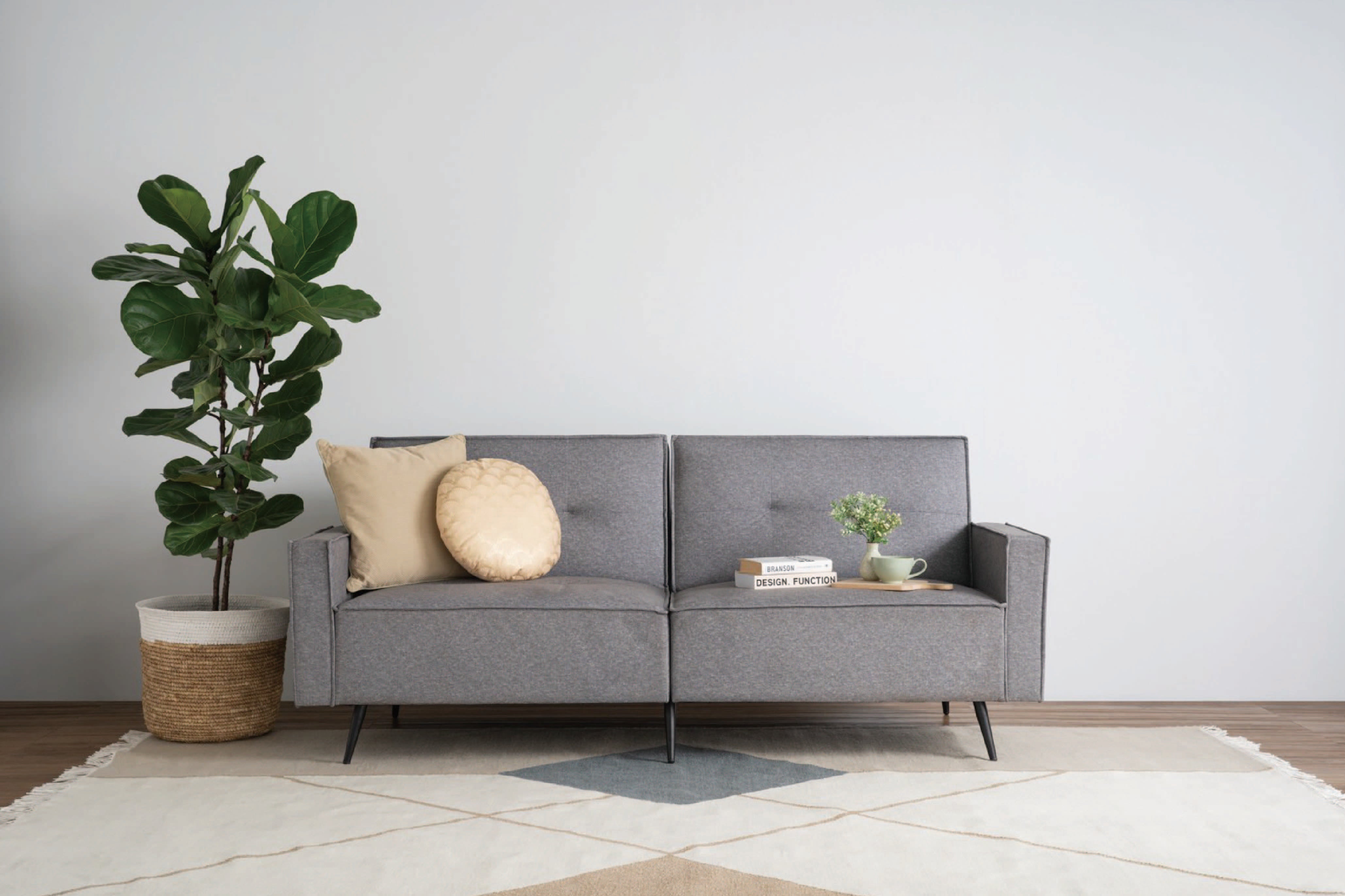 馬來西亞原裝進口實木傢俬 - NZ系列 - AUSTRAL兩座位梳化床