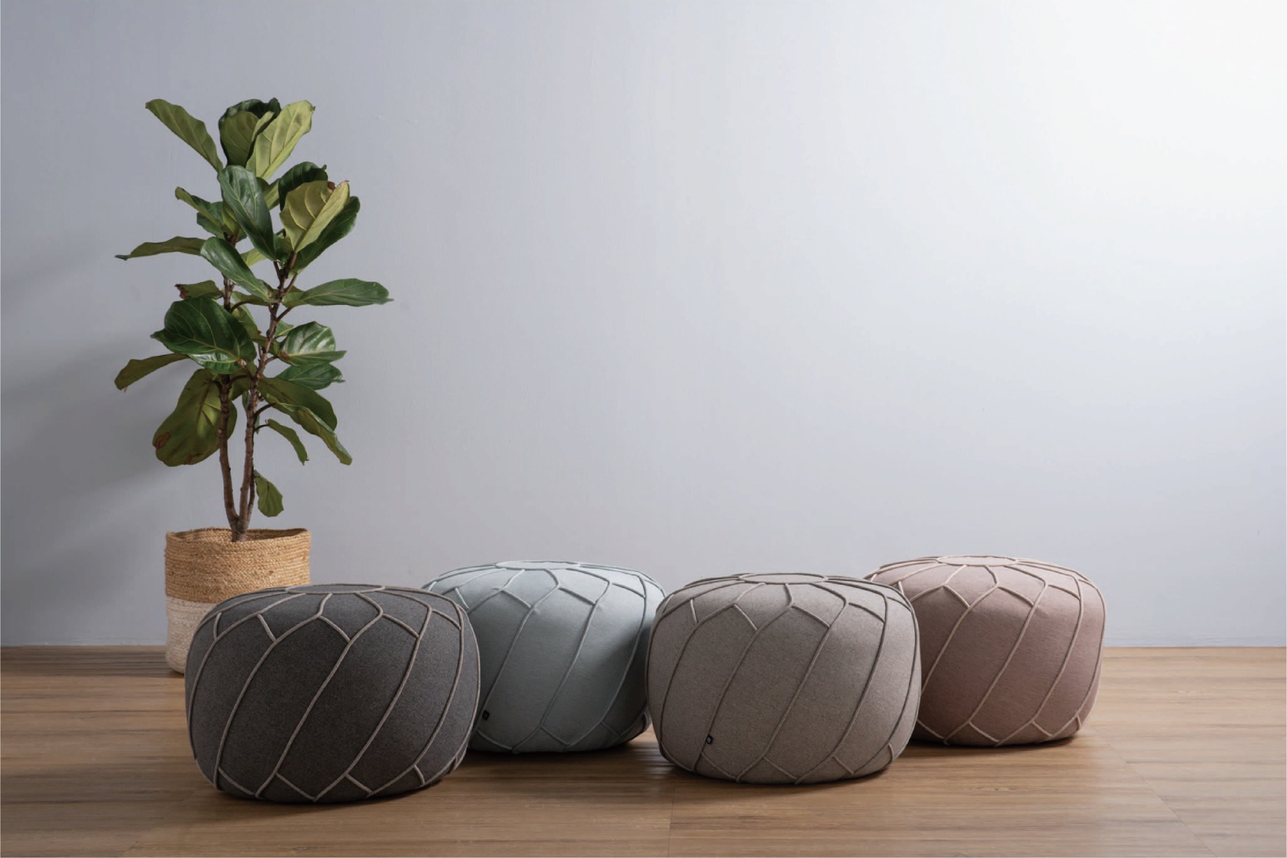 馬來西亞原裝進口實木傢俬 - LU系列 -  SATURN腳凳