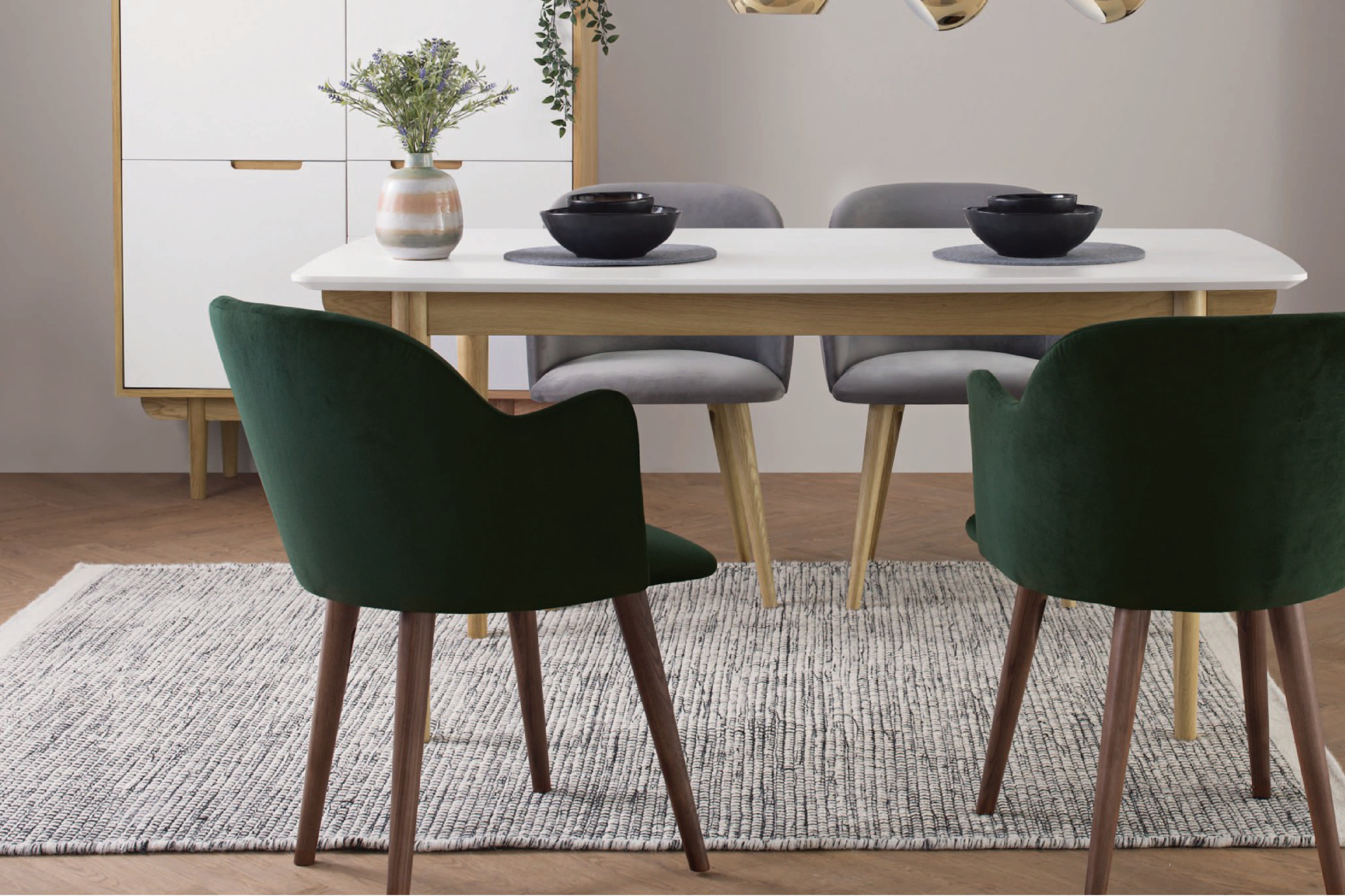 馬來西亞原裝進口實木傢俬 - LU系列 - NAYELI餐椅