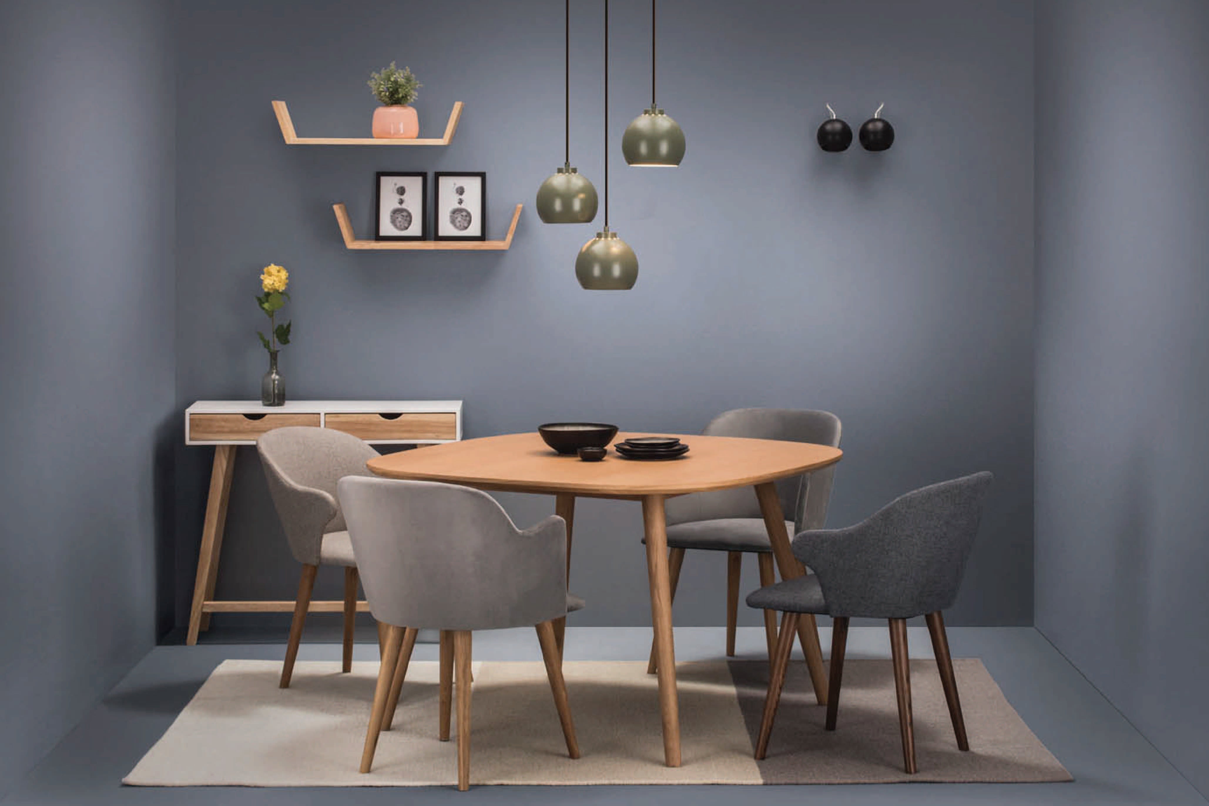 馬來西亞原裝進口實木傢俬 - LU系列 - NAYELI餐椅