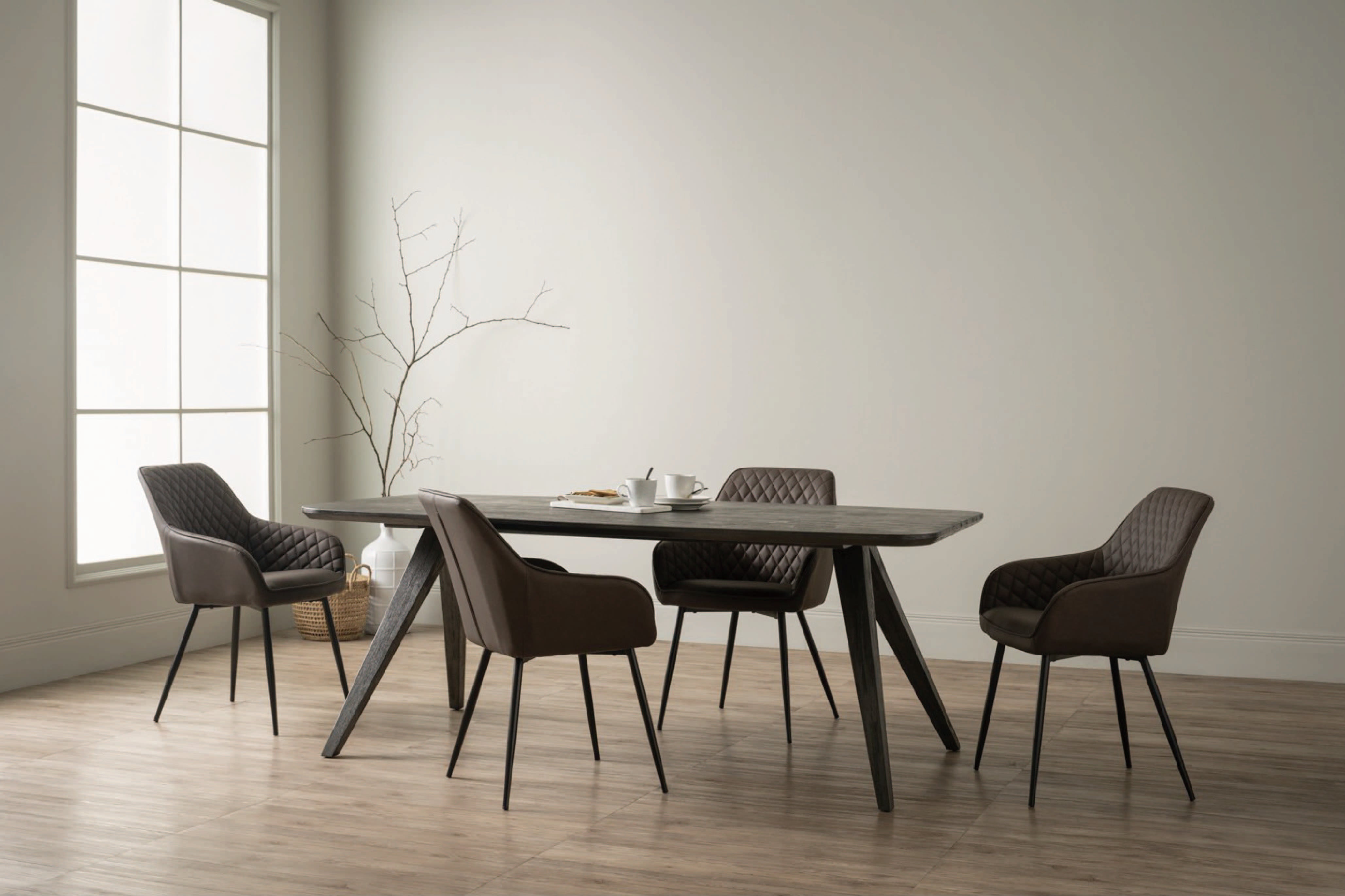 馬來西亞原裝進口實木傢俬 - F系列 - Brampton布蘭普頓餐椅