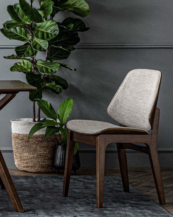 馬來西亞原裝進口實木傢俬 - NC系列 - ERZA 餐椅