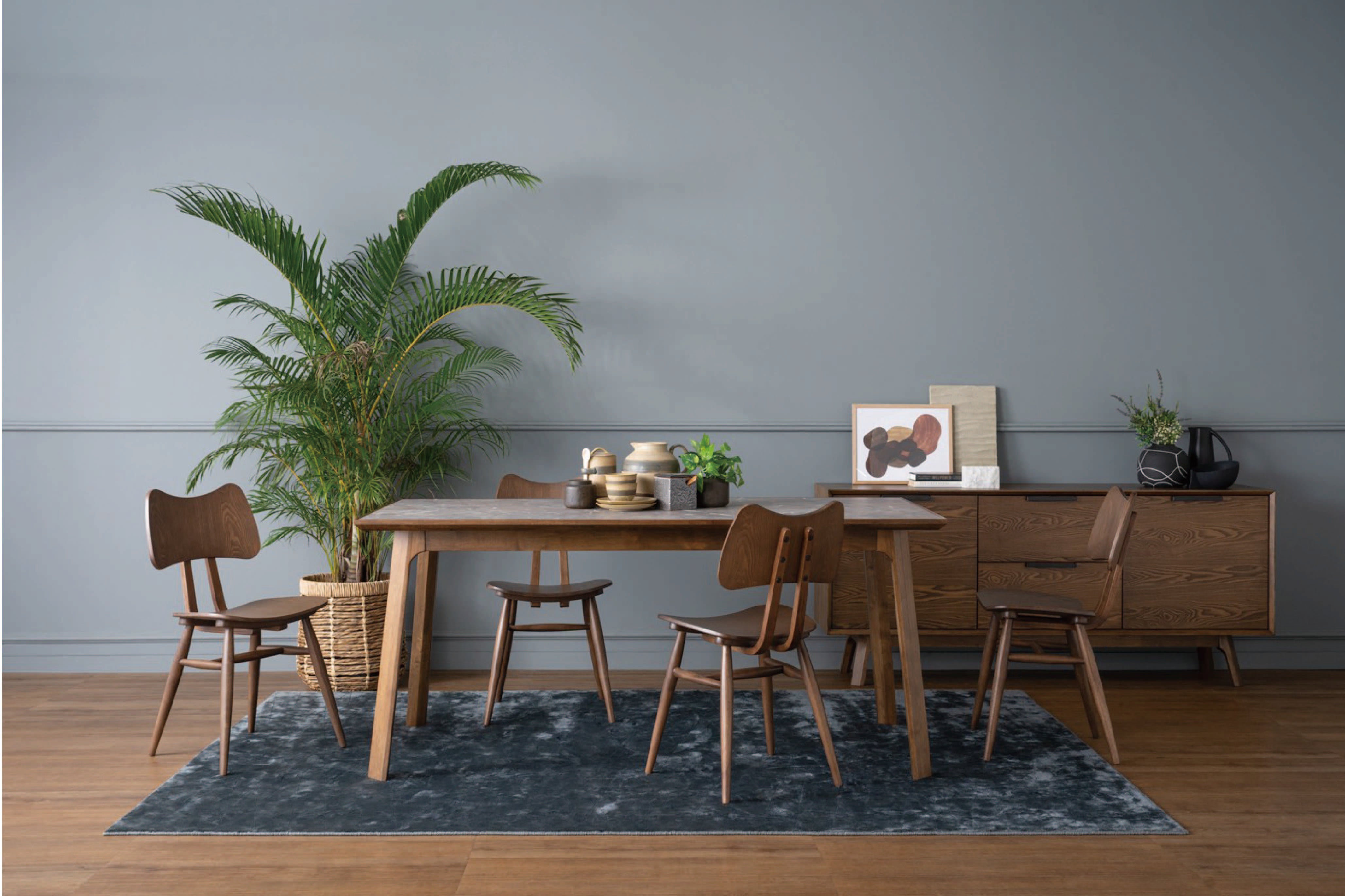 馬來西亞原裝進口實木傢俬 - LU系列 - FINA餐椅